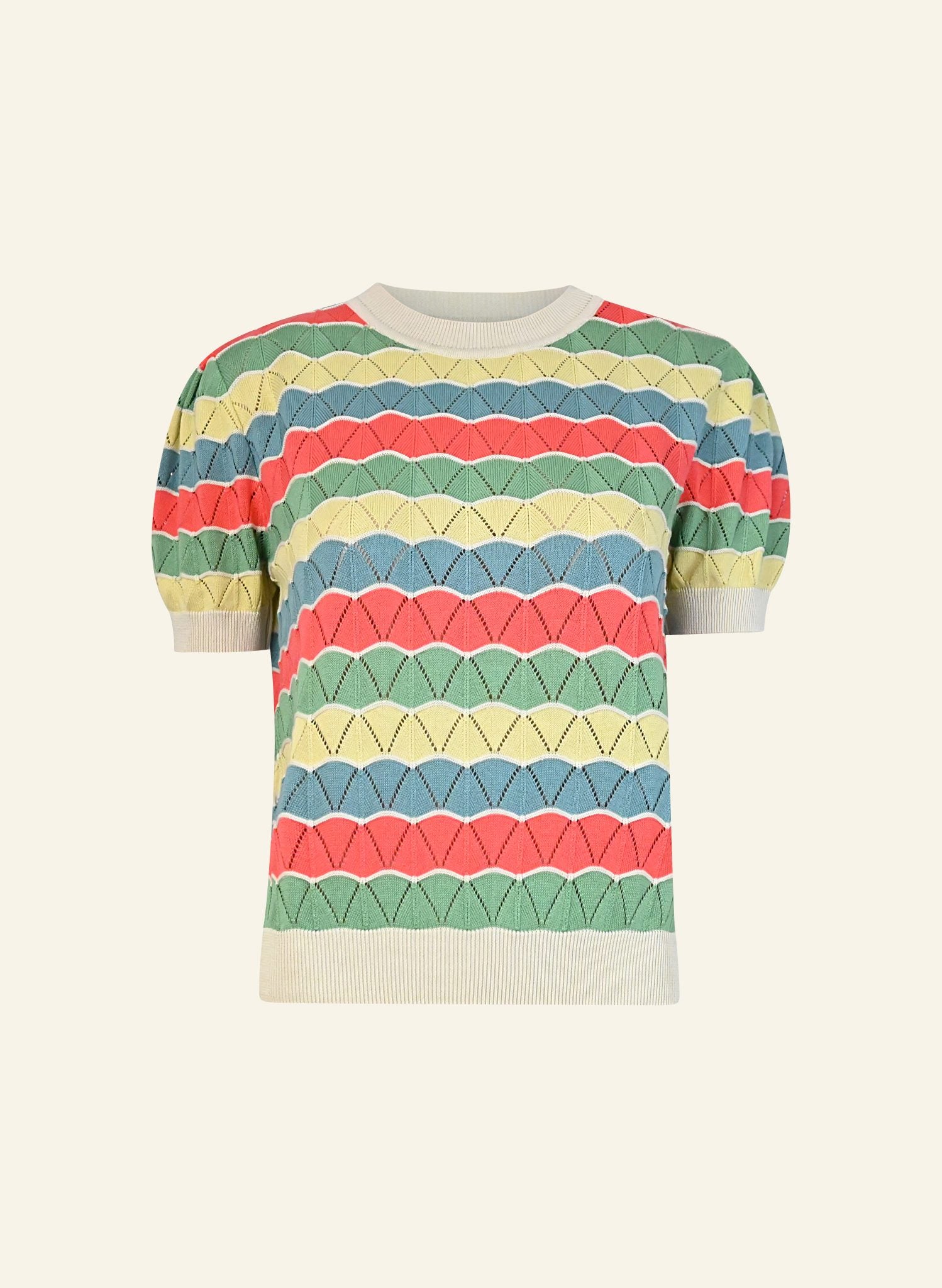 Eve Knitted Top - Multi Shell