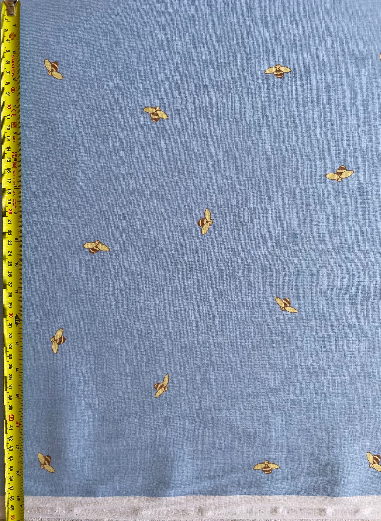 Blue Bee Fabric - Cotton