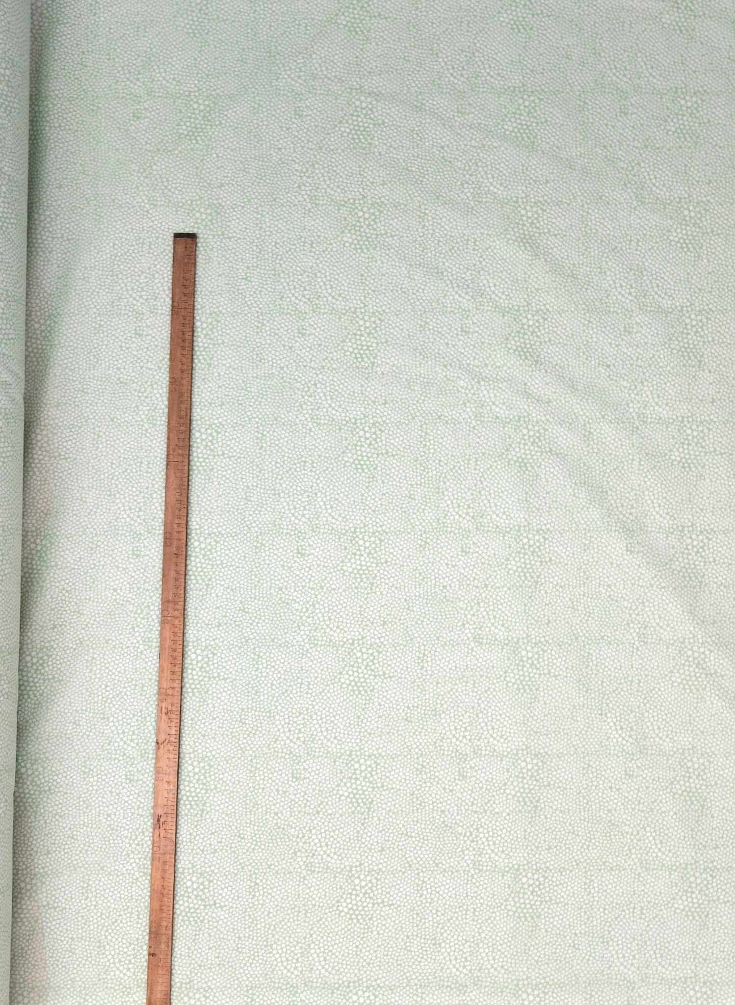 Poppy Green Print - Cotton - Fabric