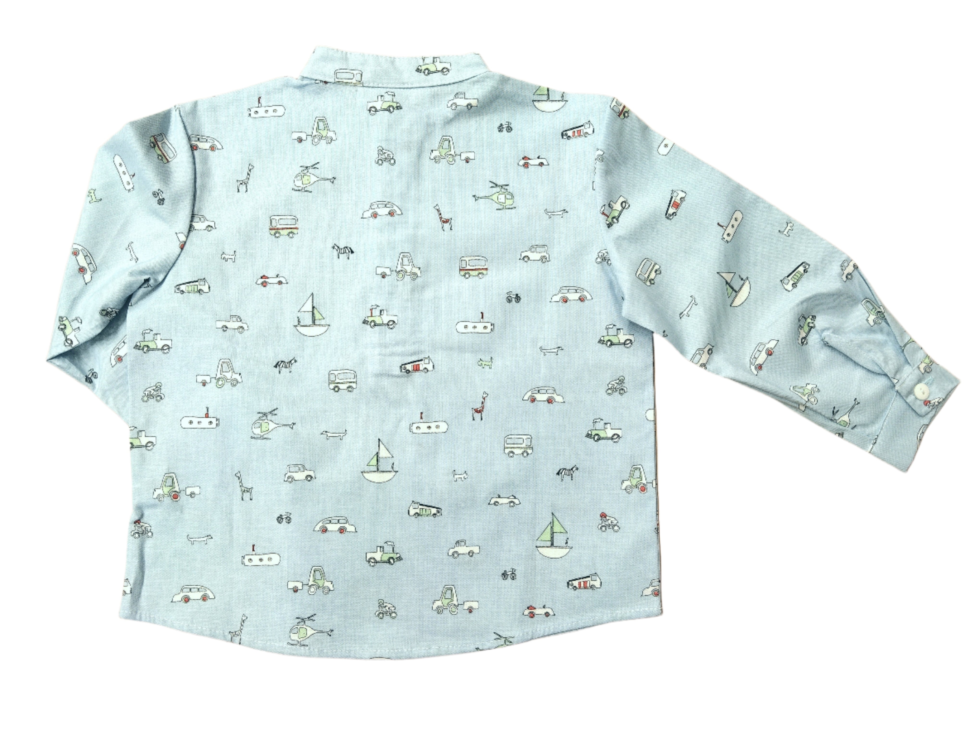 Grandad Shirt - Blue Beep Beep