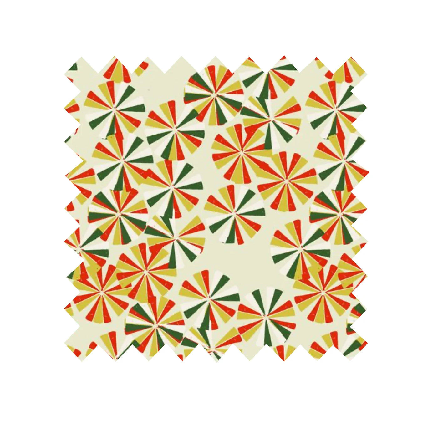 Remnant - 163cm x 104cm - Ivory Spirals - Tencel