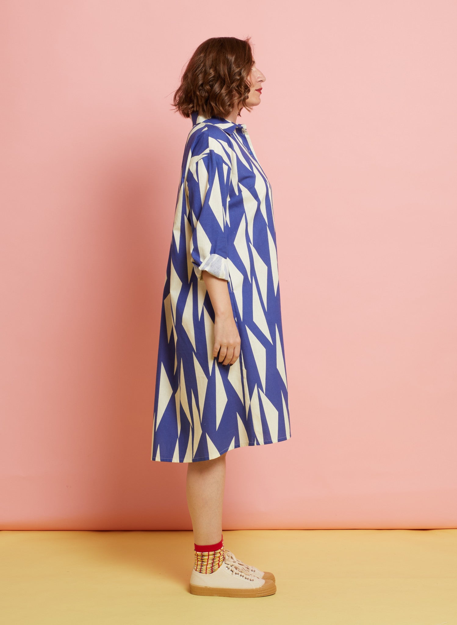 Izzy Dress - Blue Sails