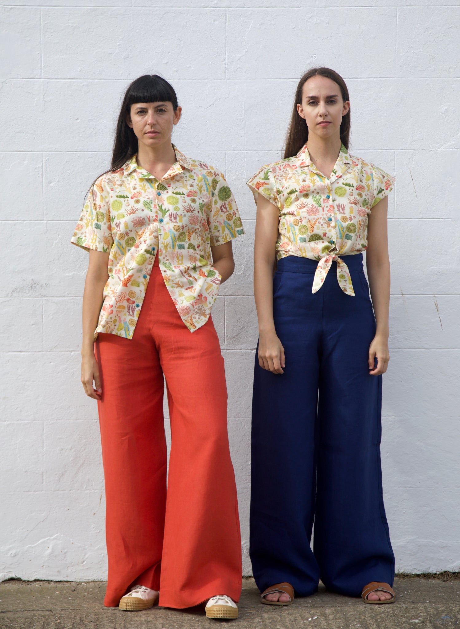 Kit Shirt - Cream Coral Reef