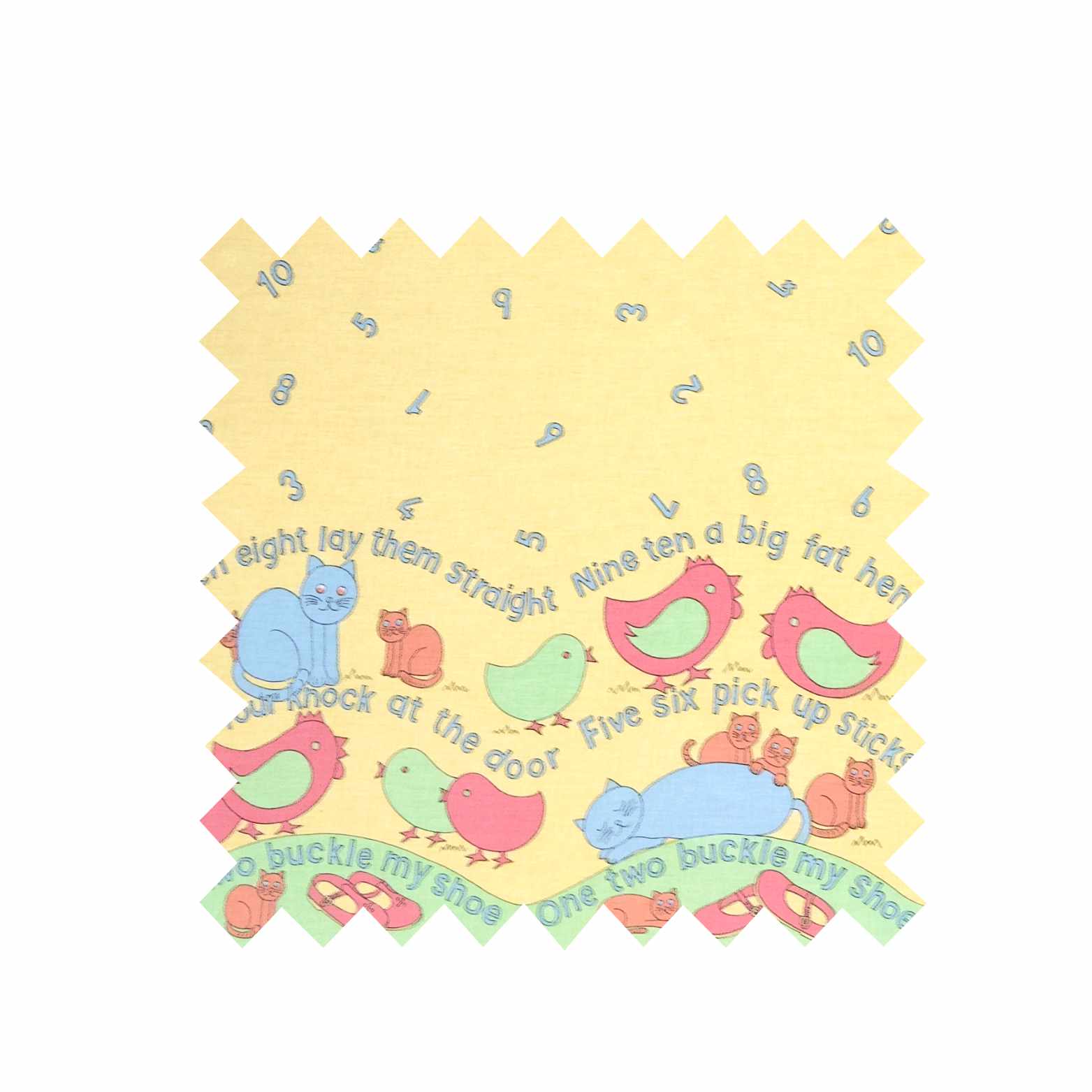 Lemon Buckle My Shoe - Cotton