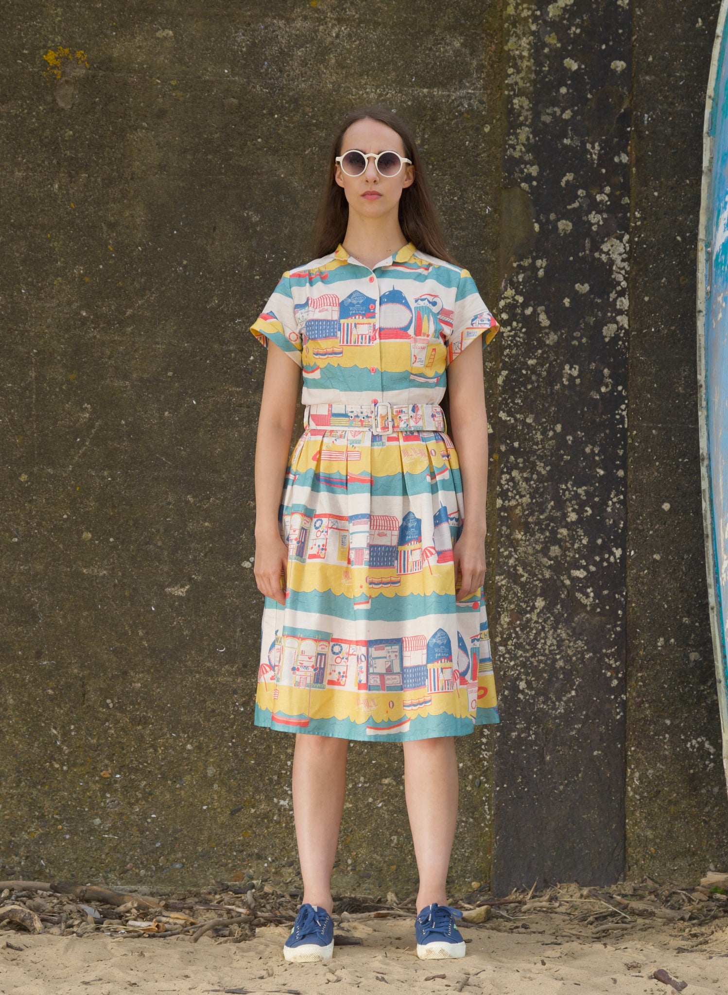 Louise Dress - Multi Beach Local