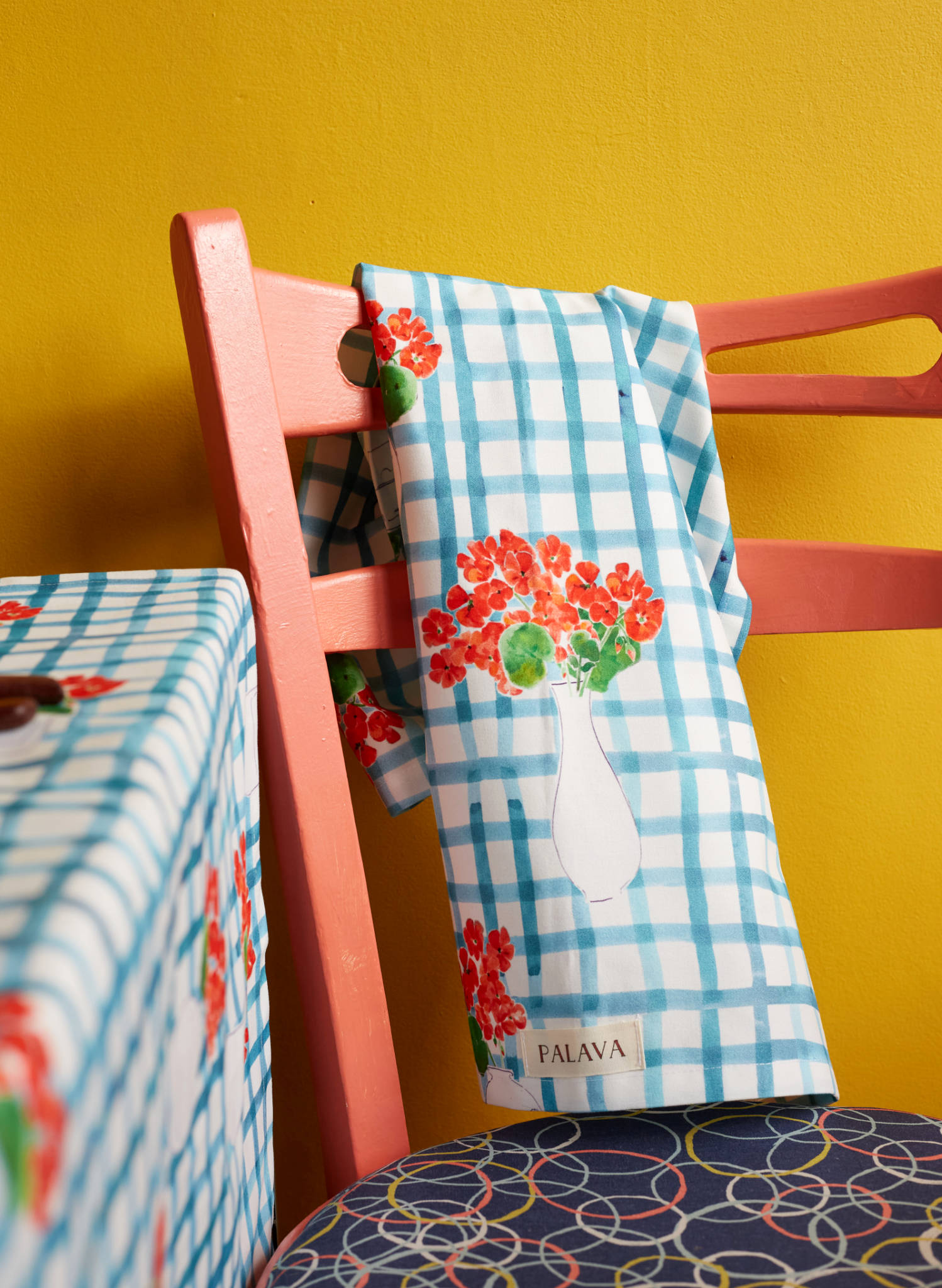 Tea Towel - Geraniums