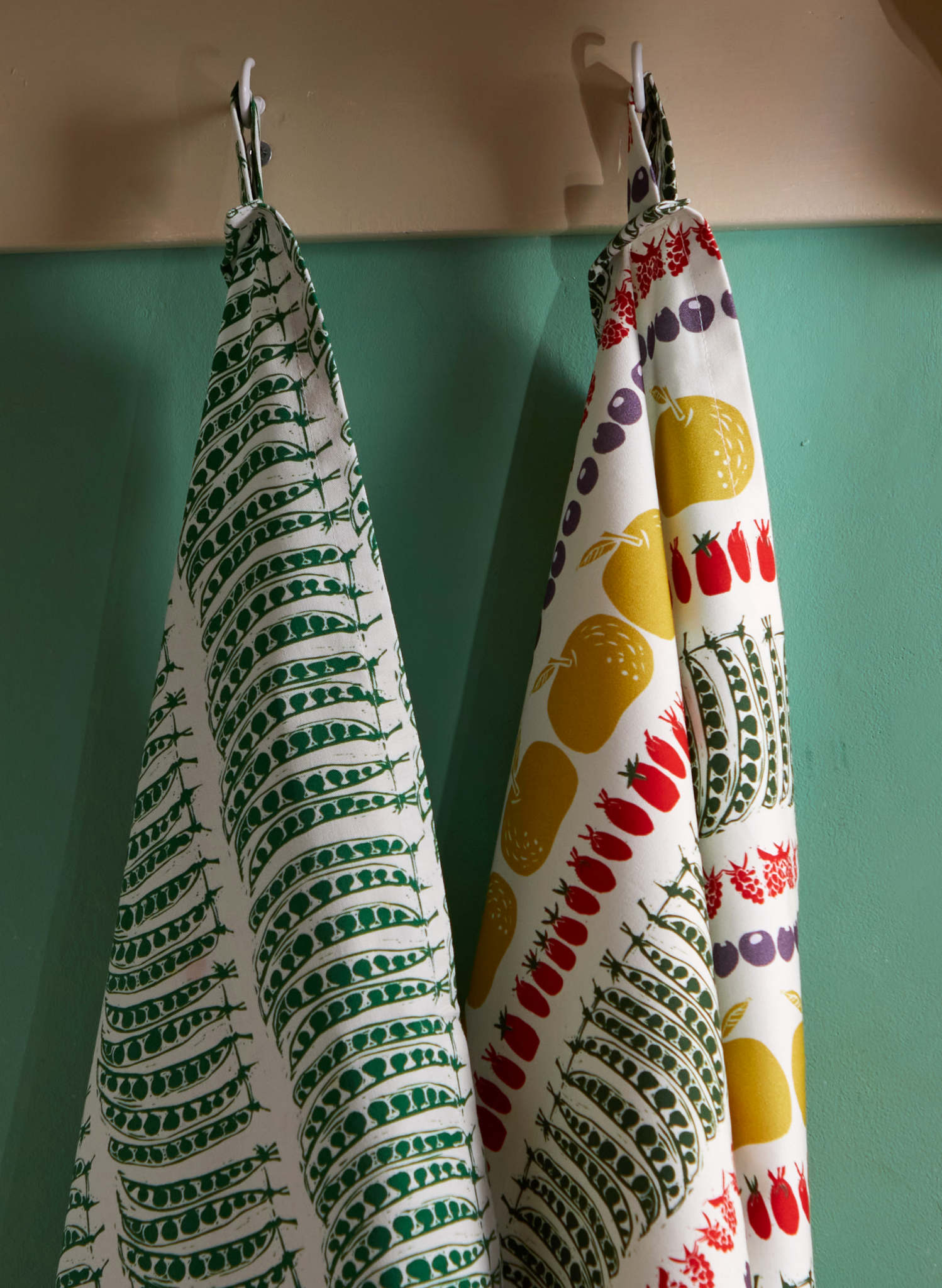 Tea Towel - Green Peas