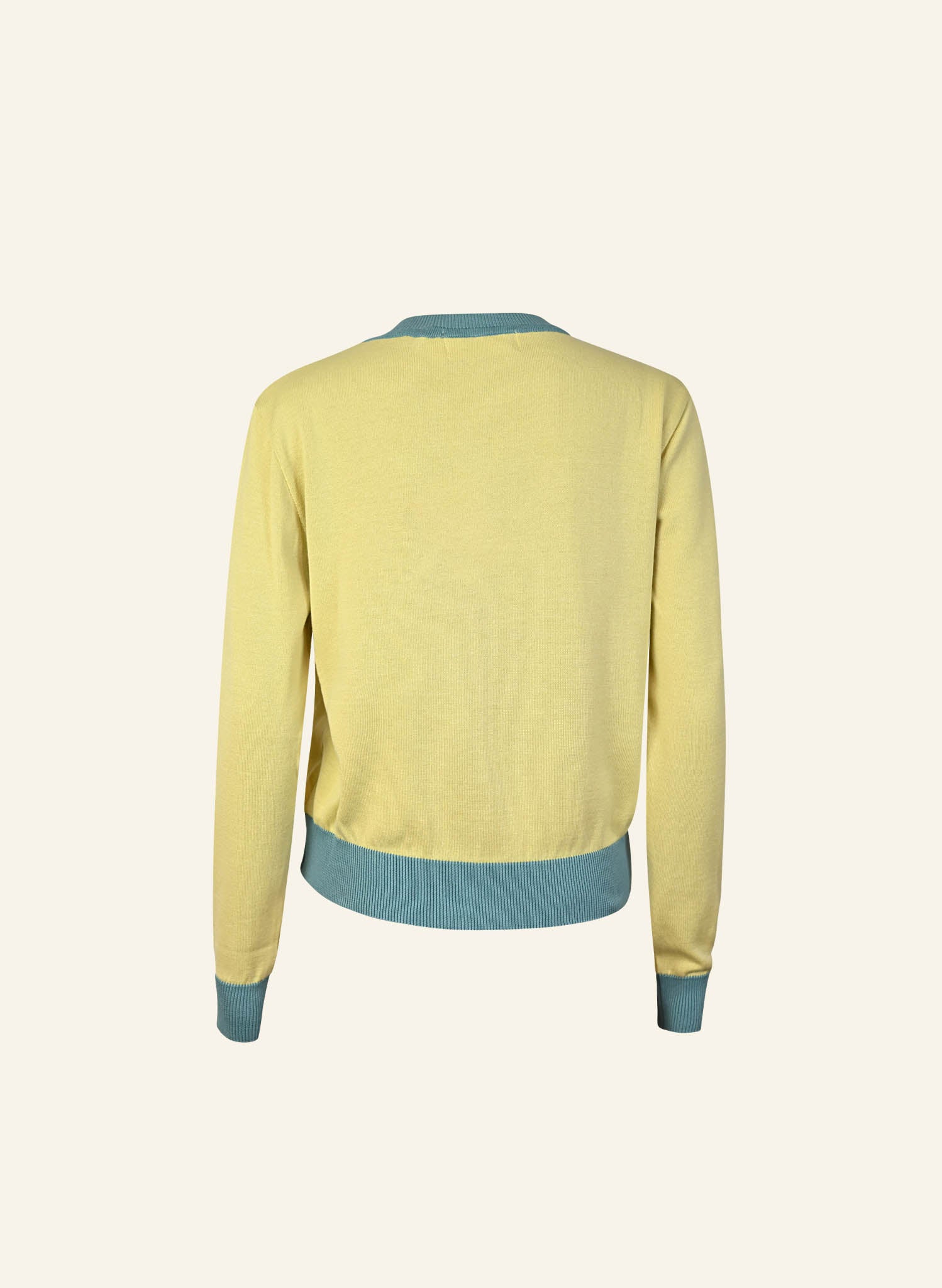 Vera Cardigan - Yellow Dolphins