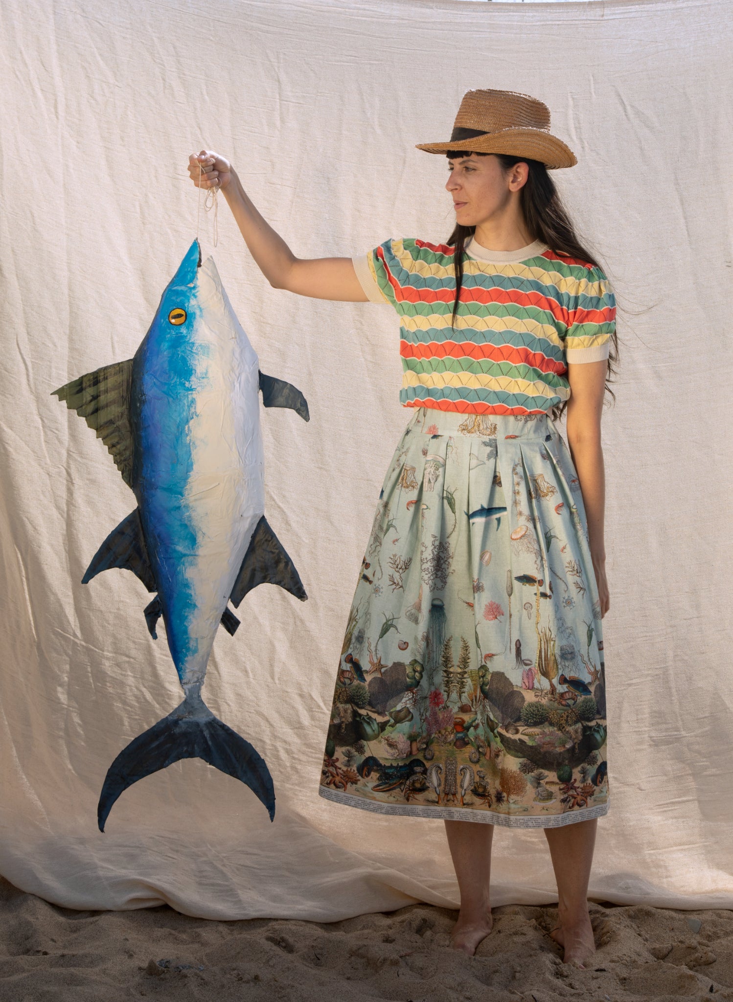 Eve Knitted Top - Multi Shell