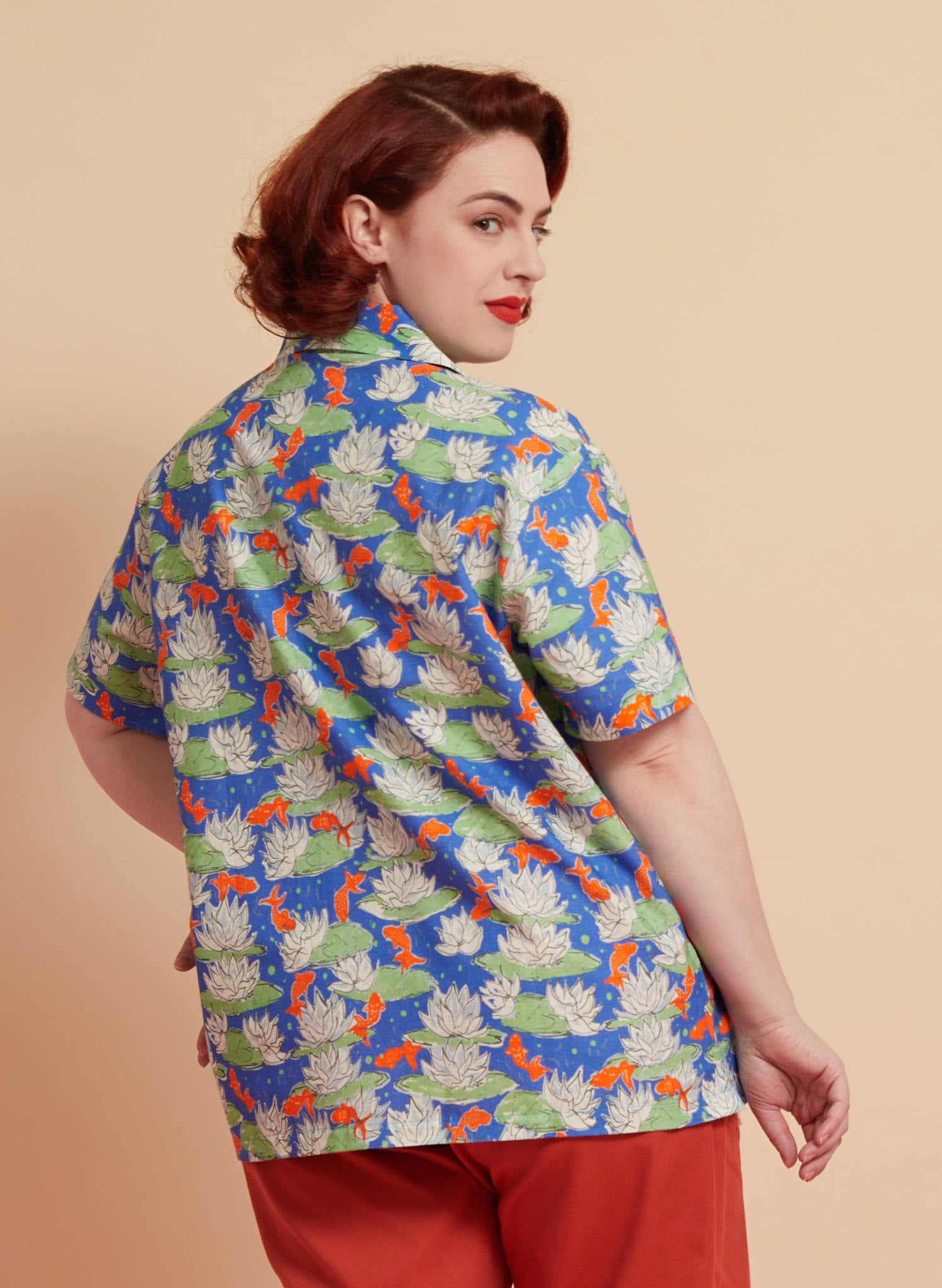 Kit Shirt - Blue Goldfish