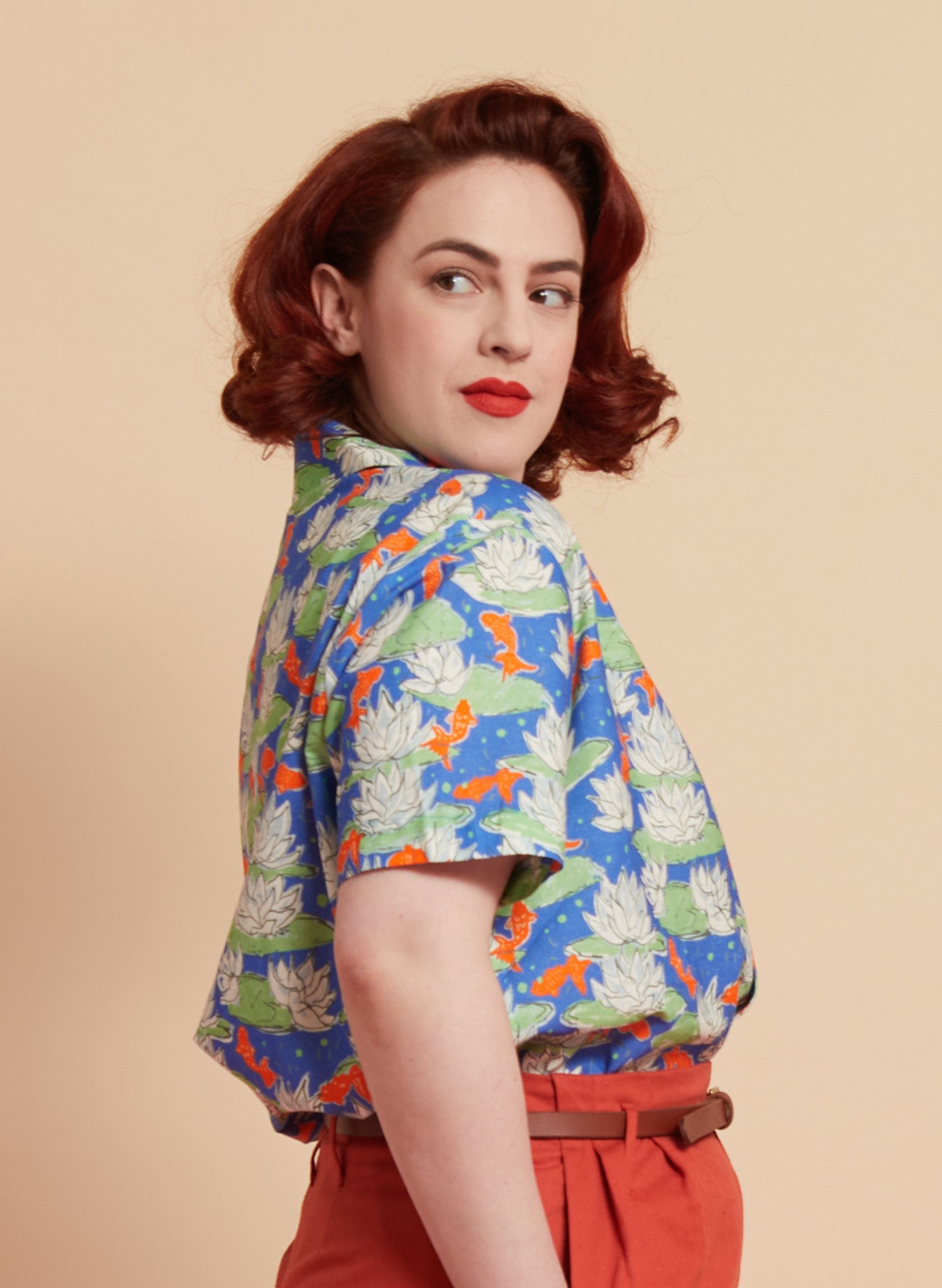 Kit Shirt - Blue Goldfish