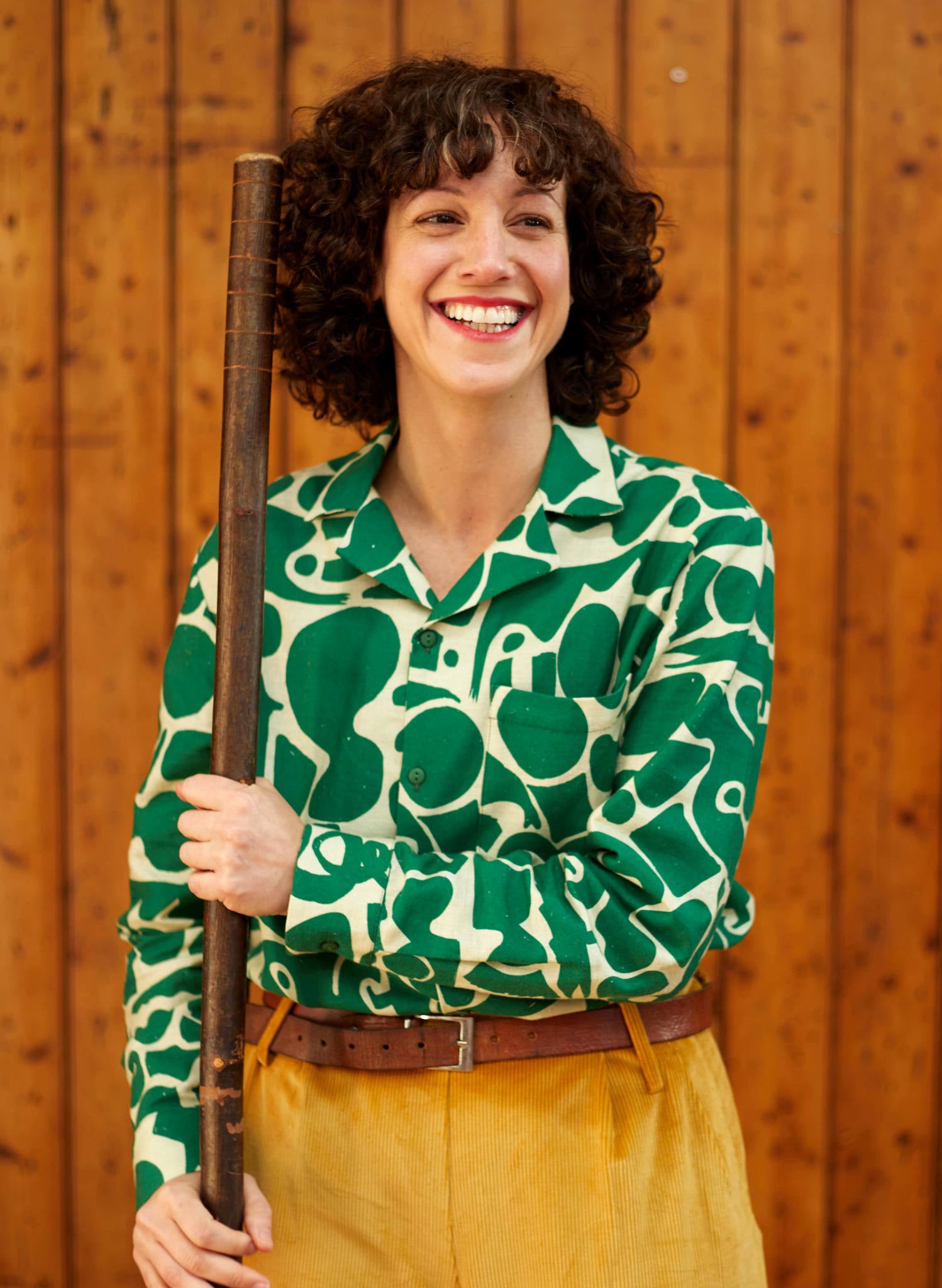 Kit Shirt - Green Cave - Long Sleeve