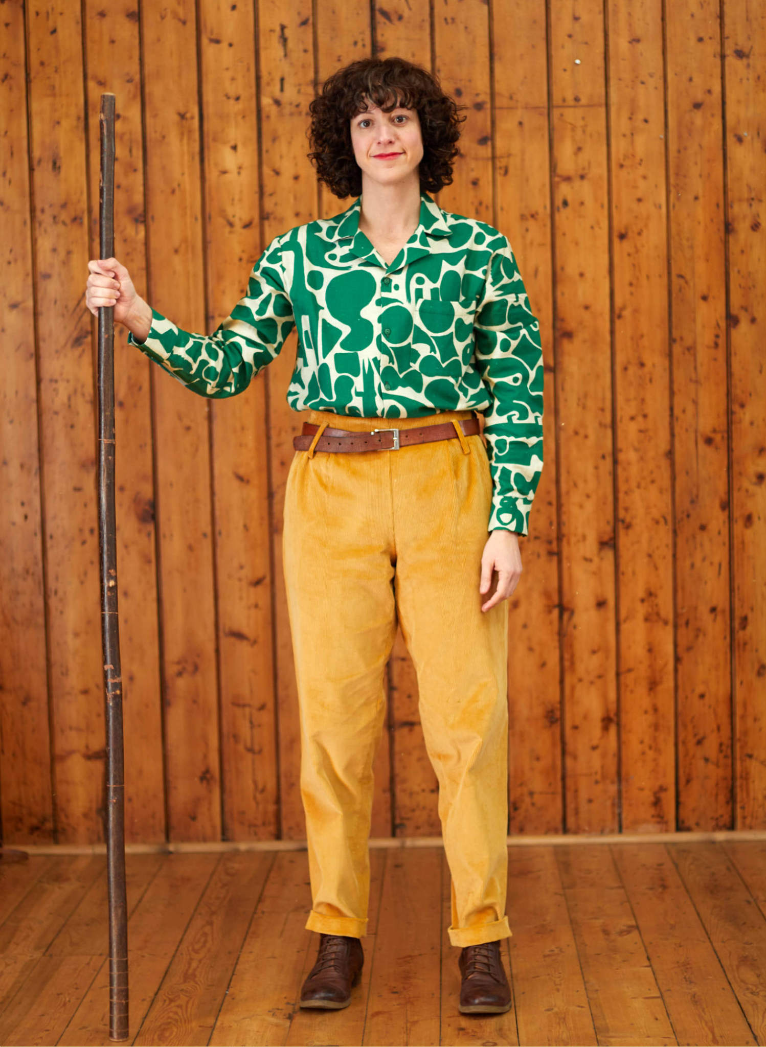 Kit Shirt - Green Cave - Long Sleeve