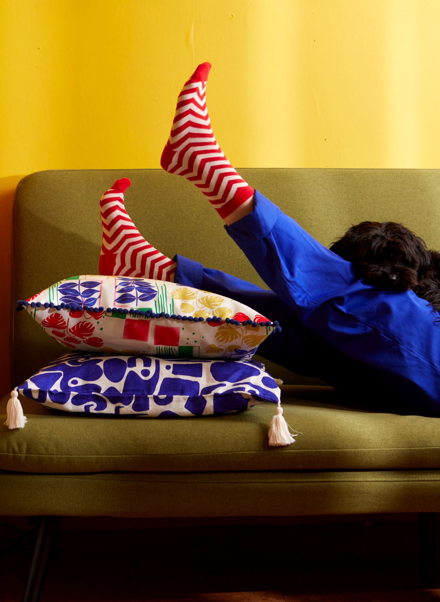 Large Cushion Cover - Cacti