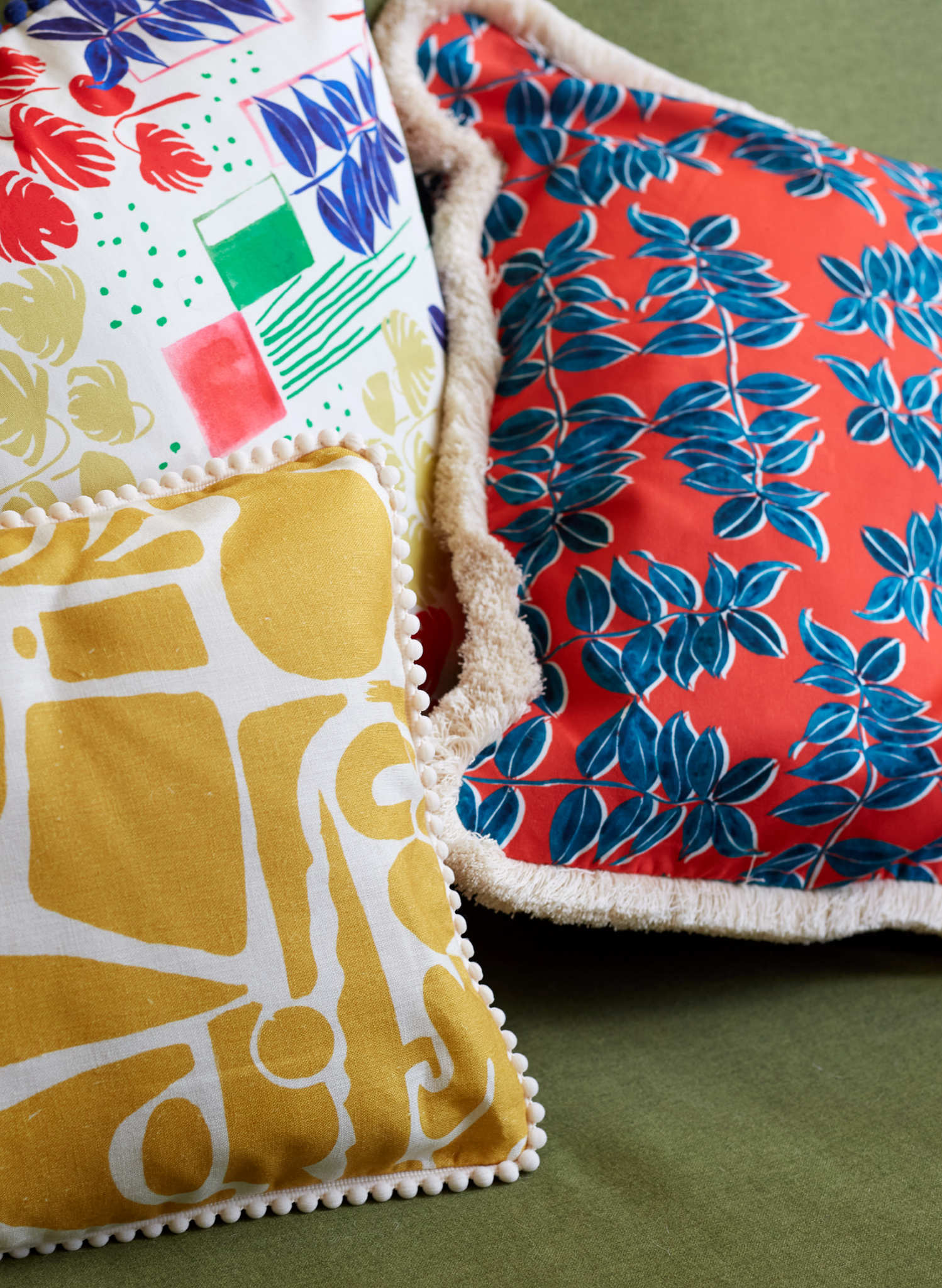 Large Cushion Cover - Zebrina