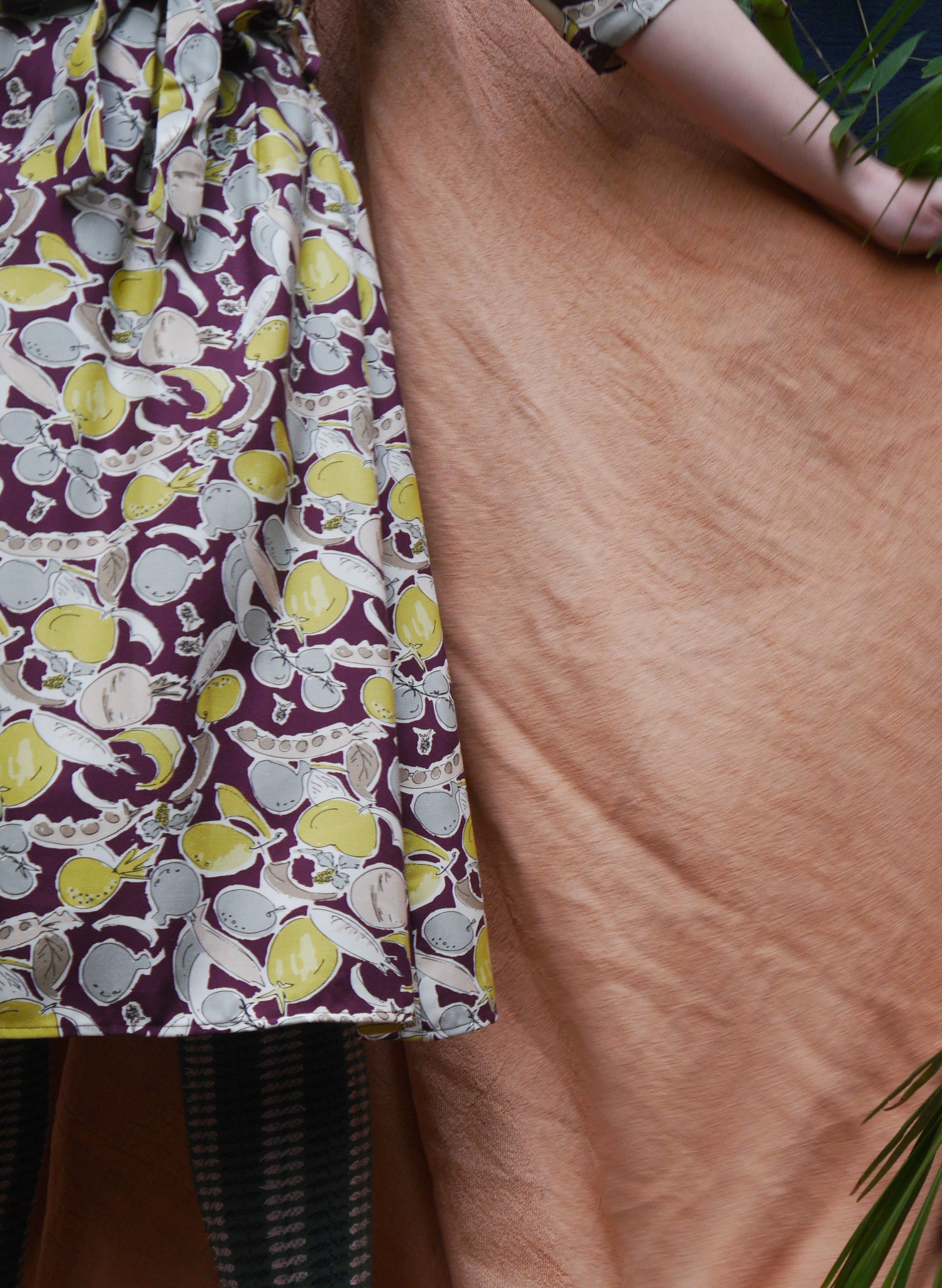 Elsie Dress - Plum Homegrown