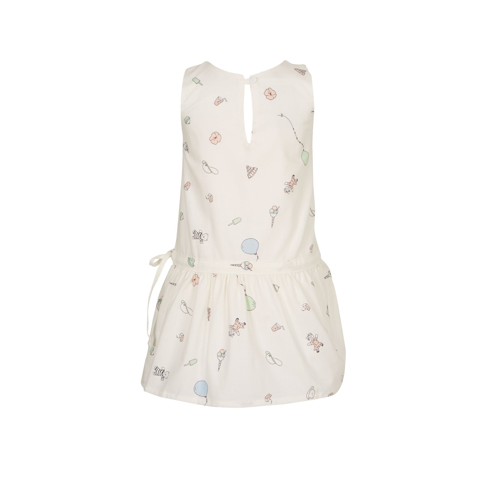 Poppy Archive - Emily dress - Birthday Bash Cream Pink