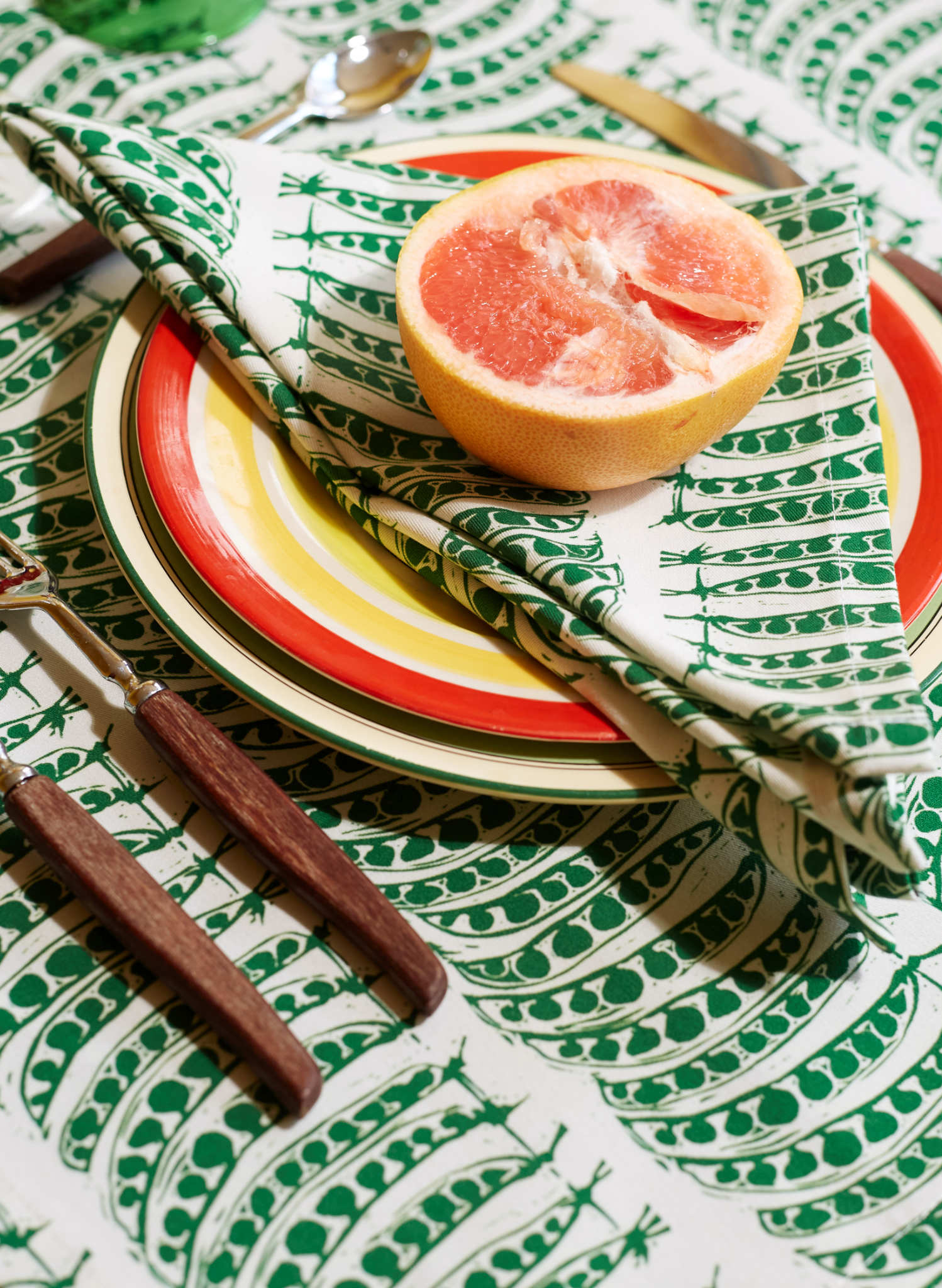 Table Cloth - Green Peas