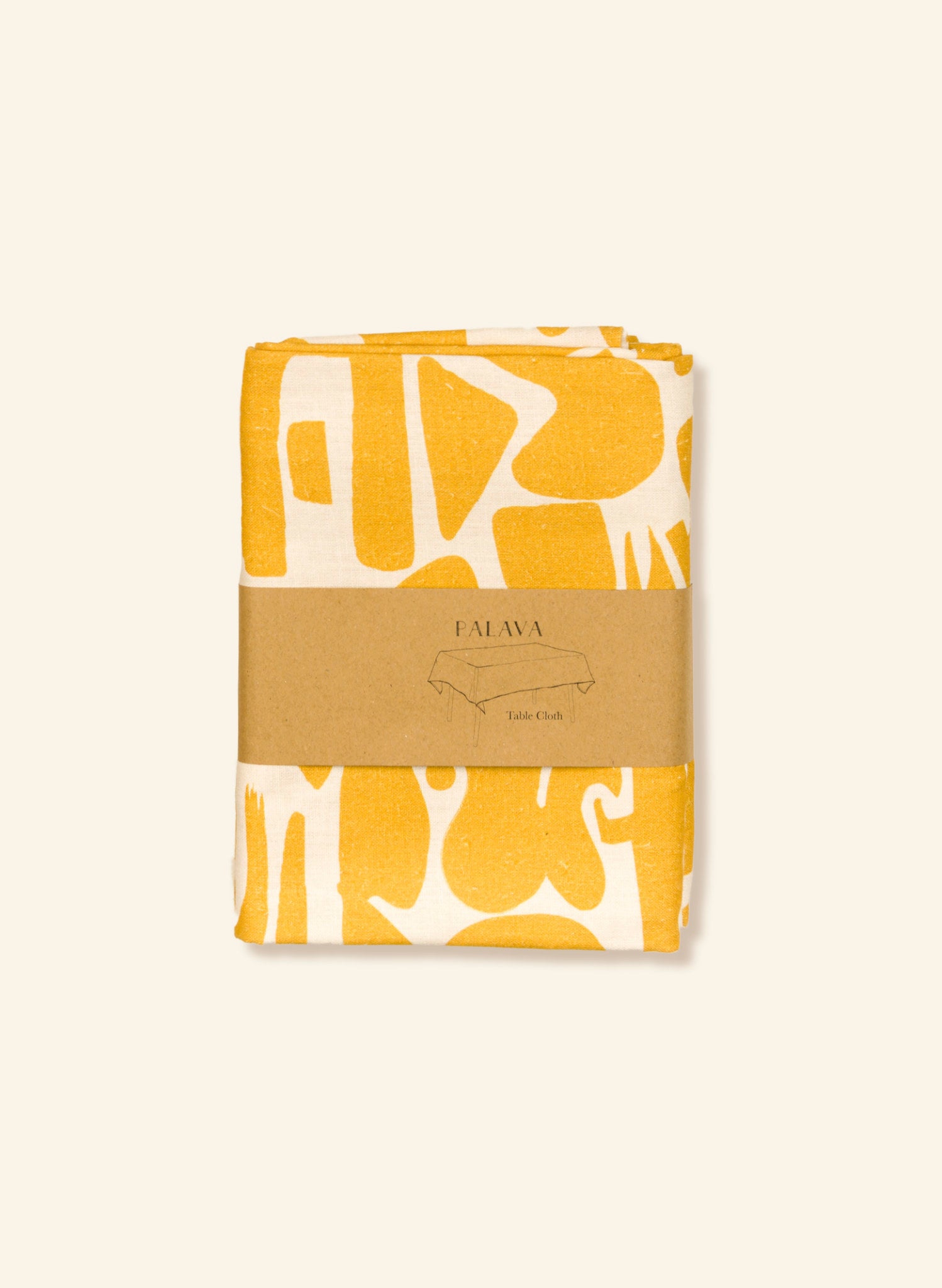 Table Cloth - Yellow Cave