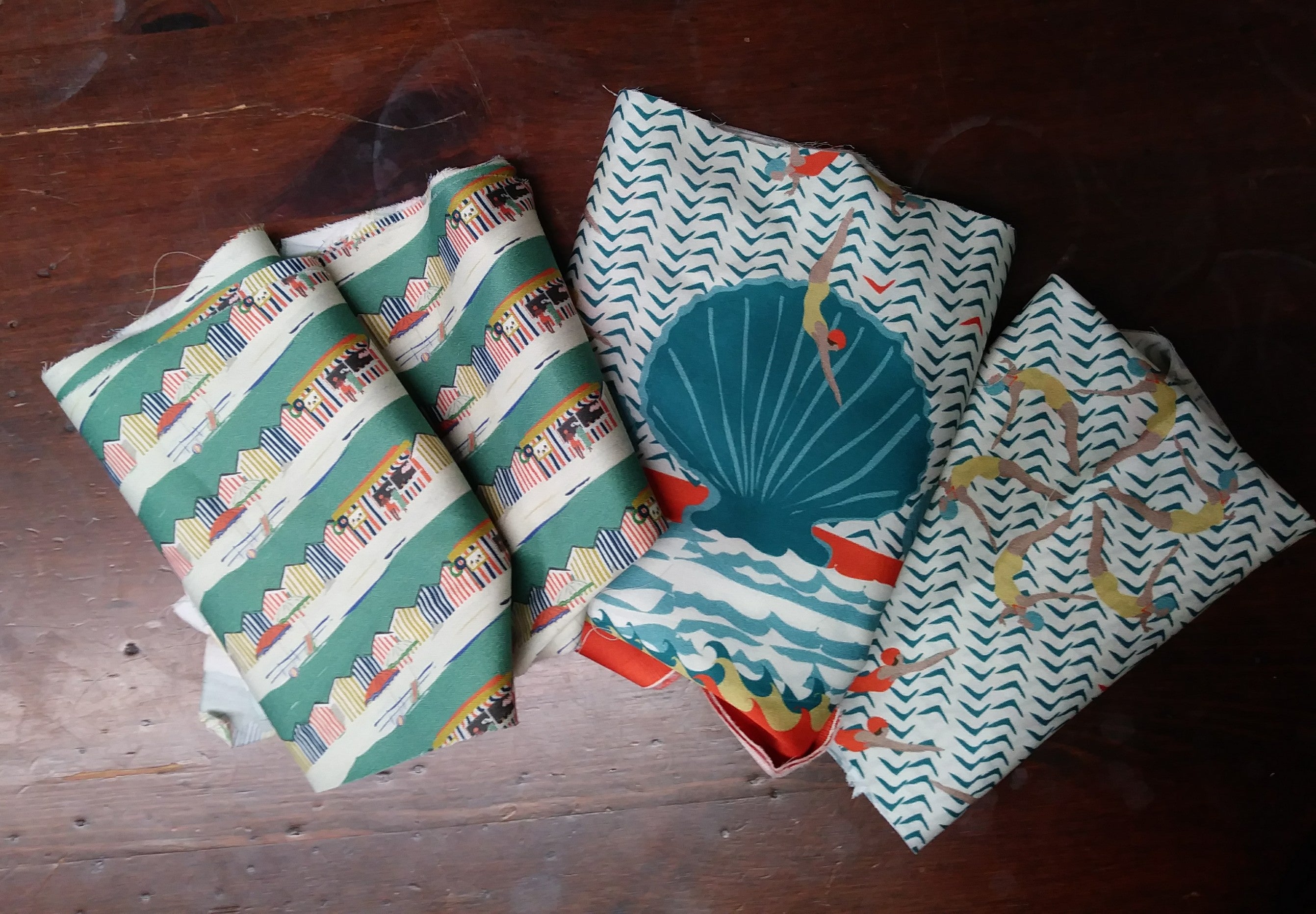 Fabric Bundle - Lido/Beach huts