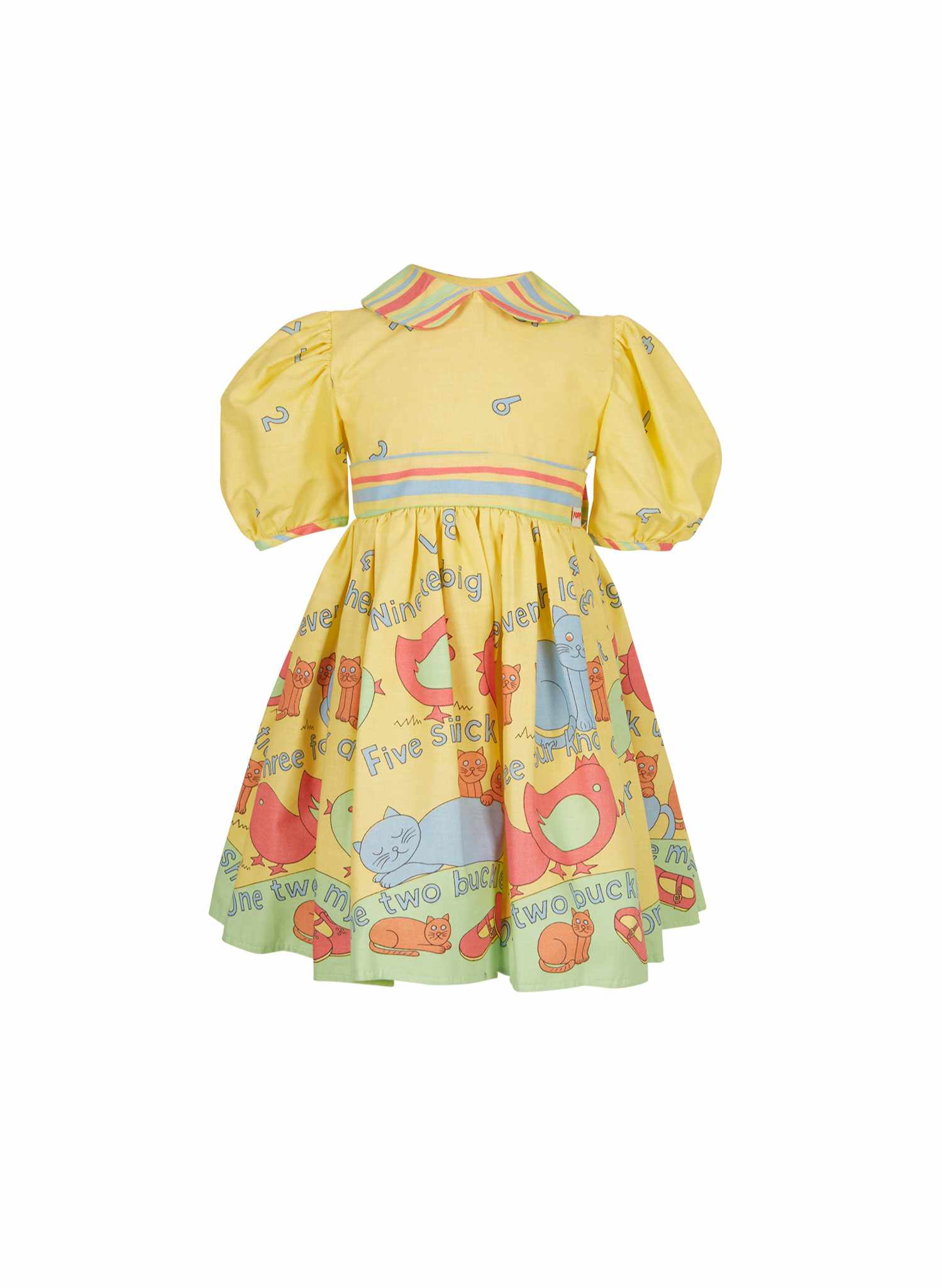 Lemon Buckle My Shoe - Cotton