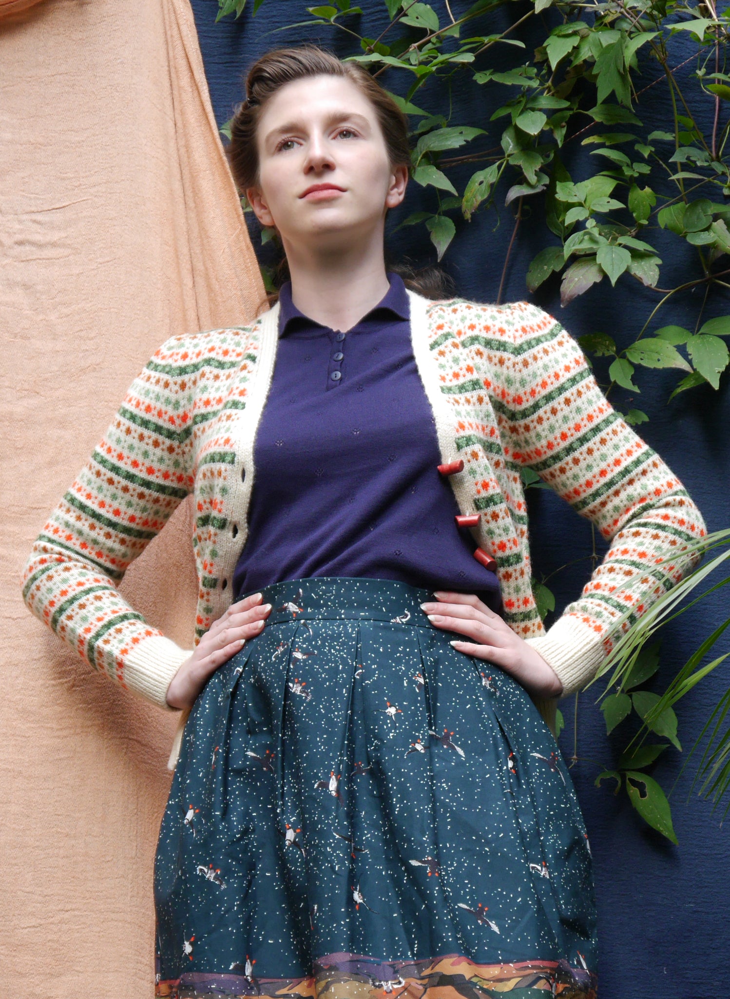 Heritage - Popcorn Cream Cardigan