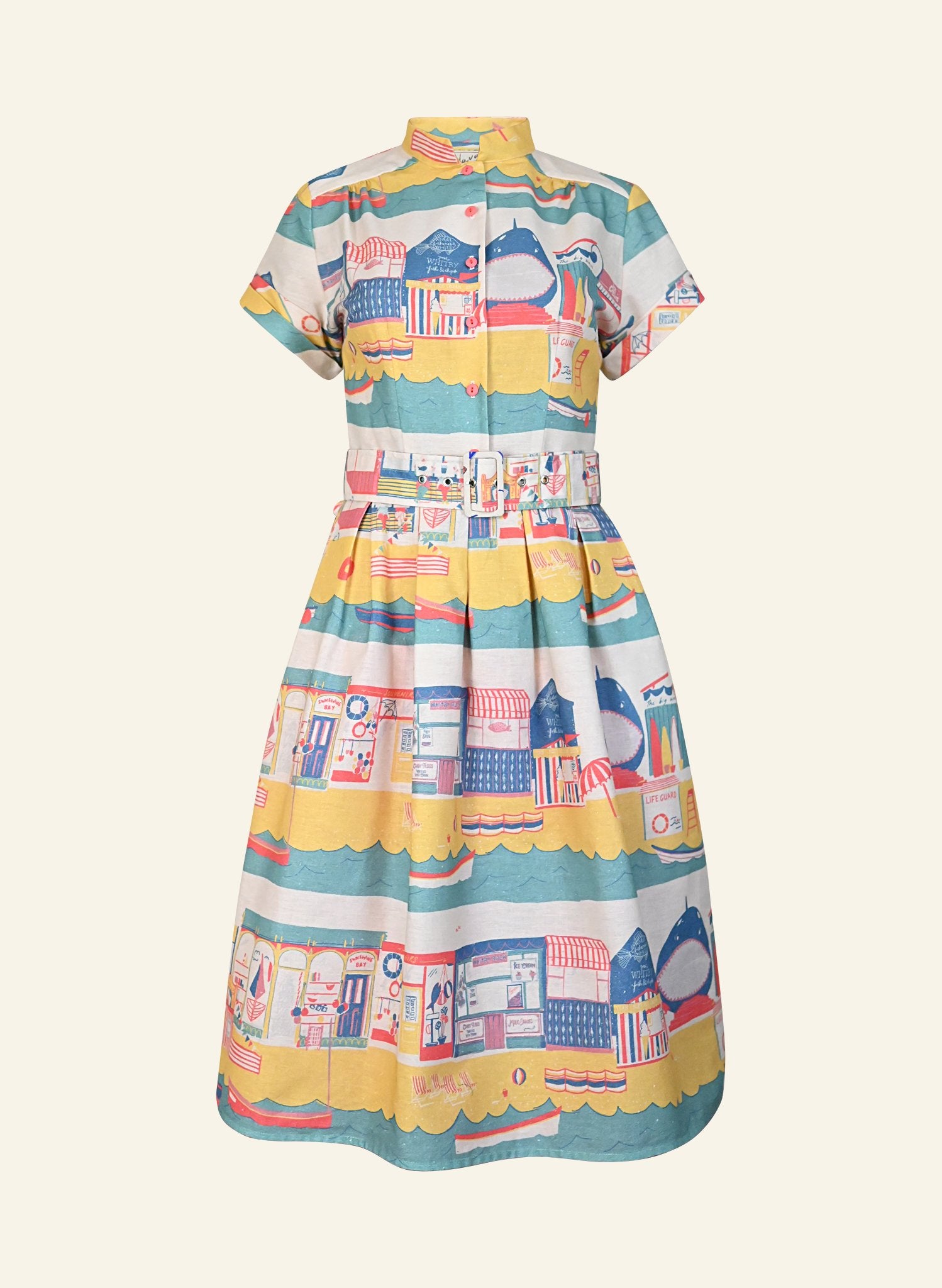 Louise Dress - Multi Beach Local