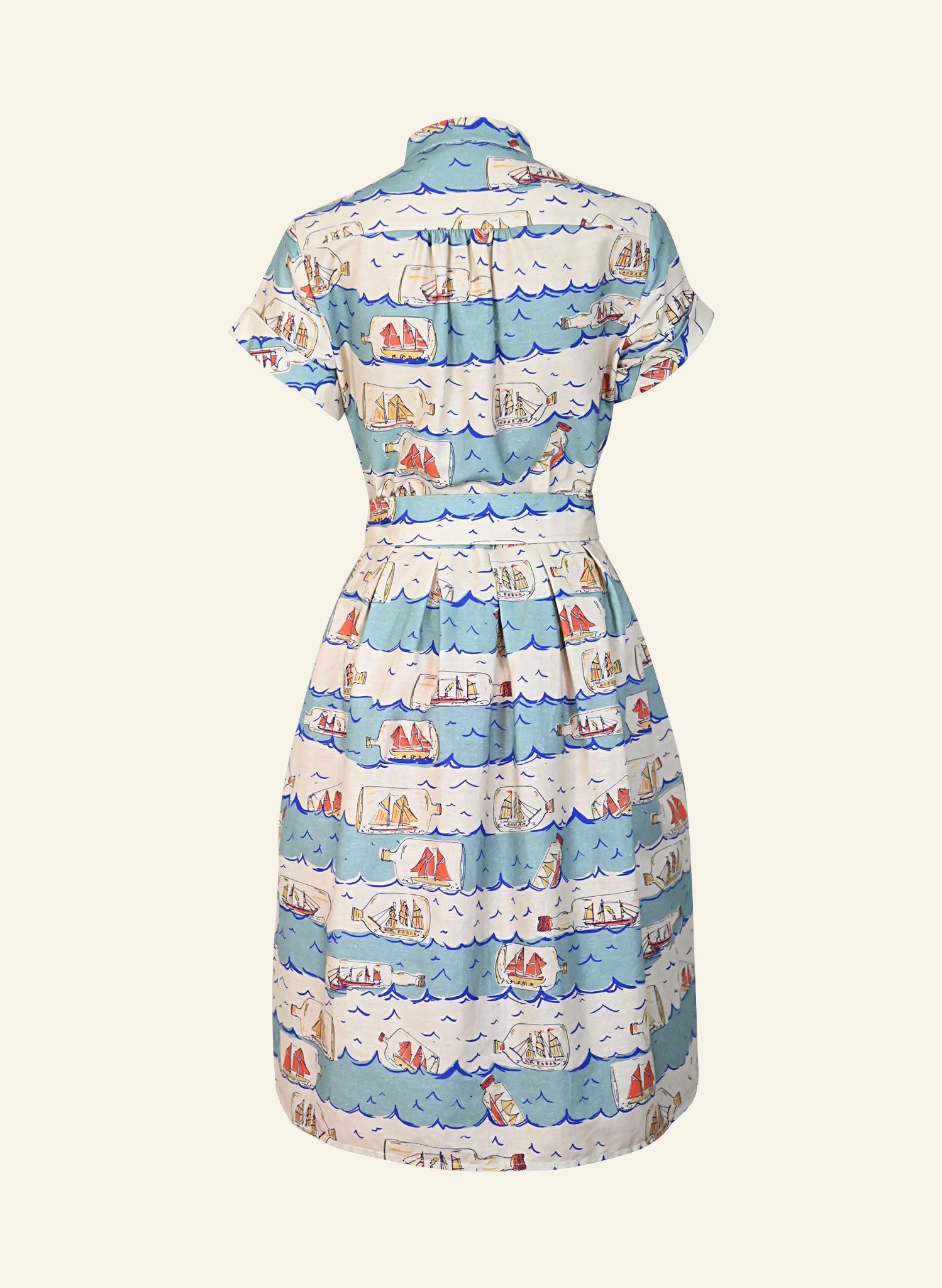 Louise Dress - Blue Ships Ahoy