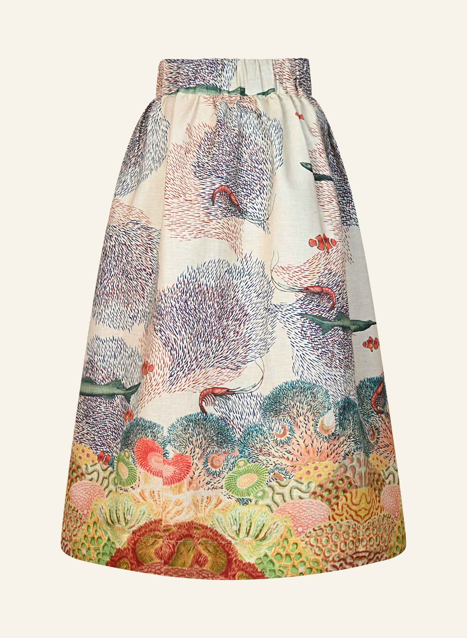 Florence Skirt - Ivory Coastal Migration