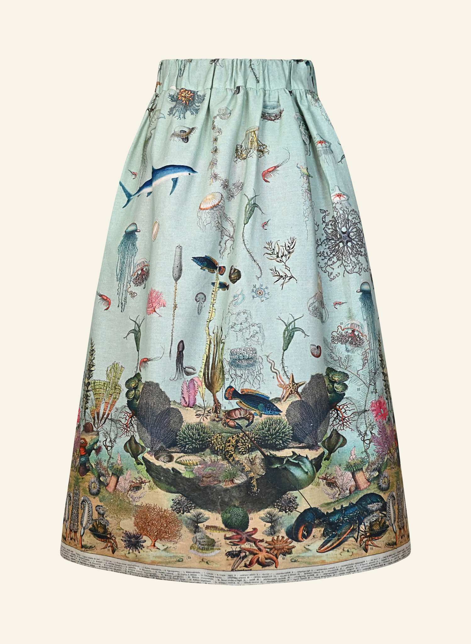 Florence Skirt - Blue Ocean Jellyfish