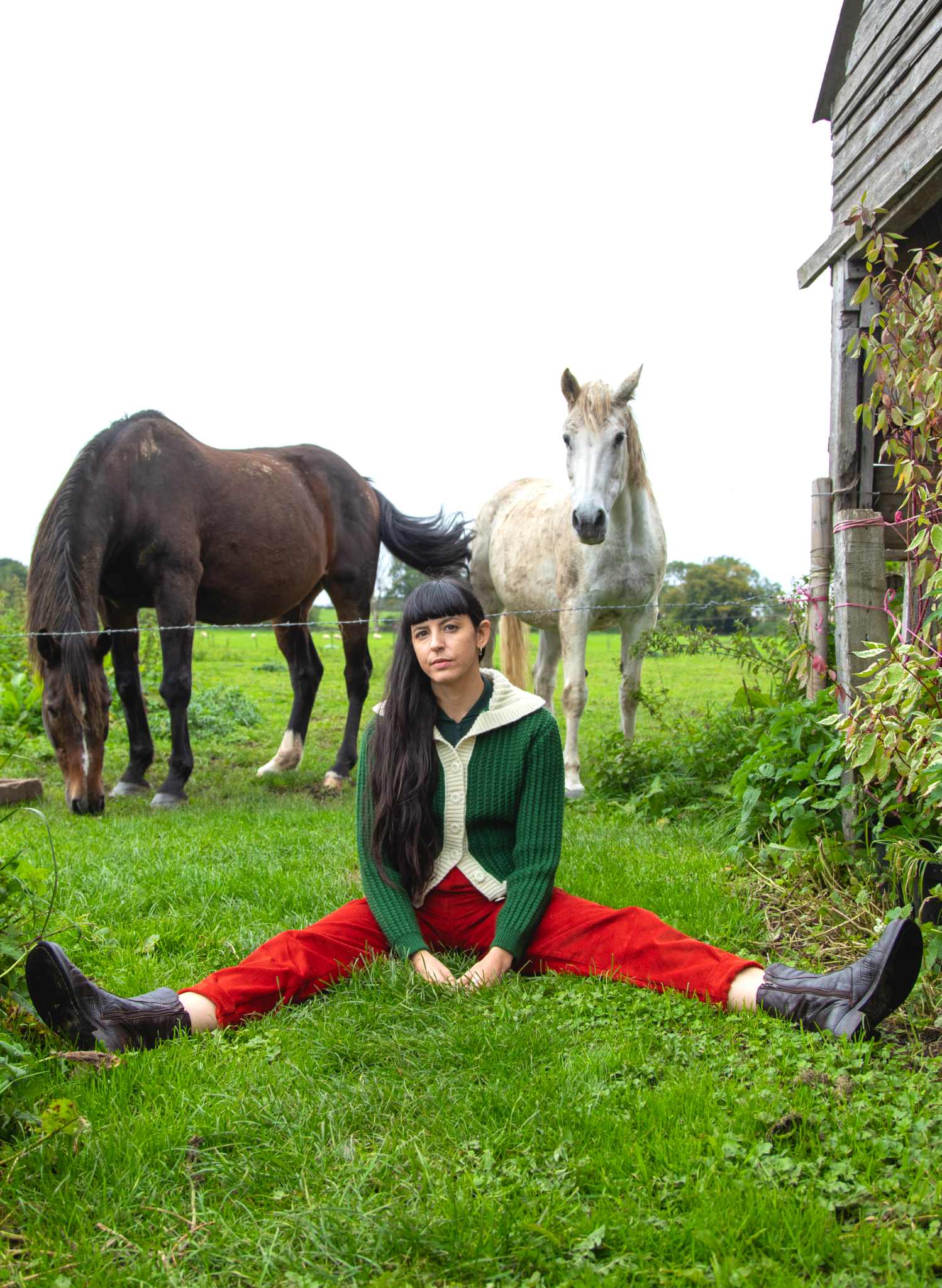 Heritage -  100% British Wool Cardigan - Corvette Green Cardigan