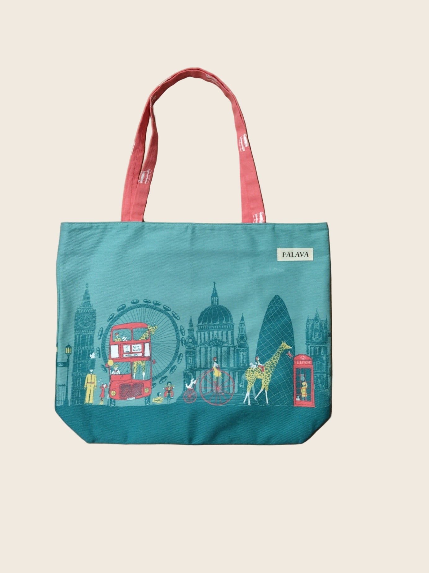 Large Shopper - Turquoise London