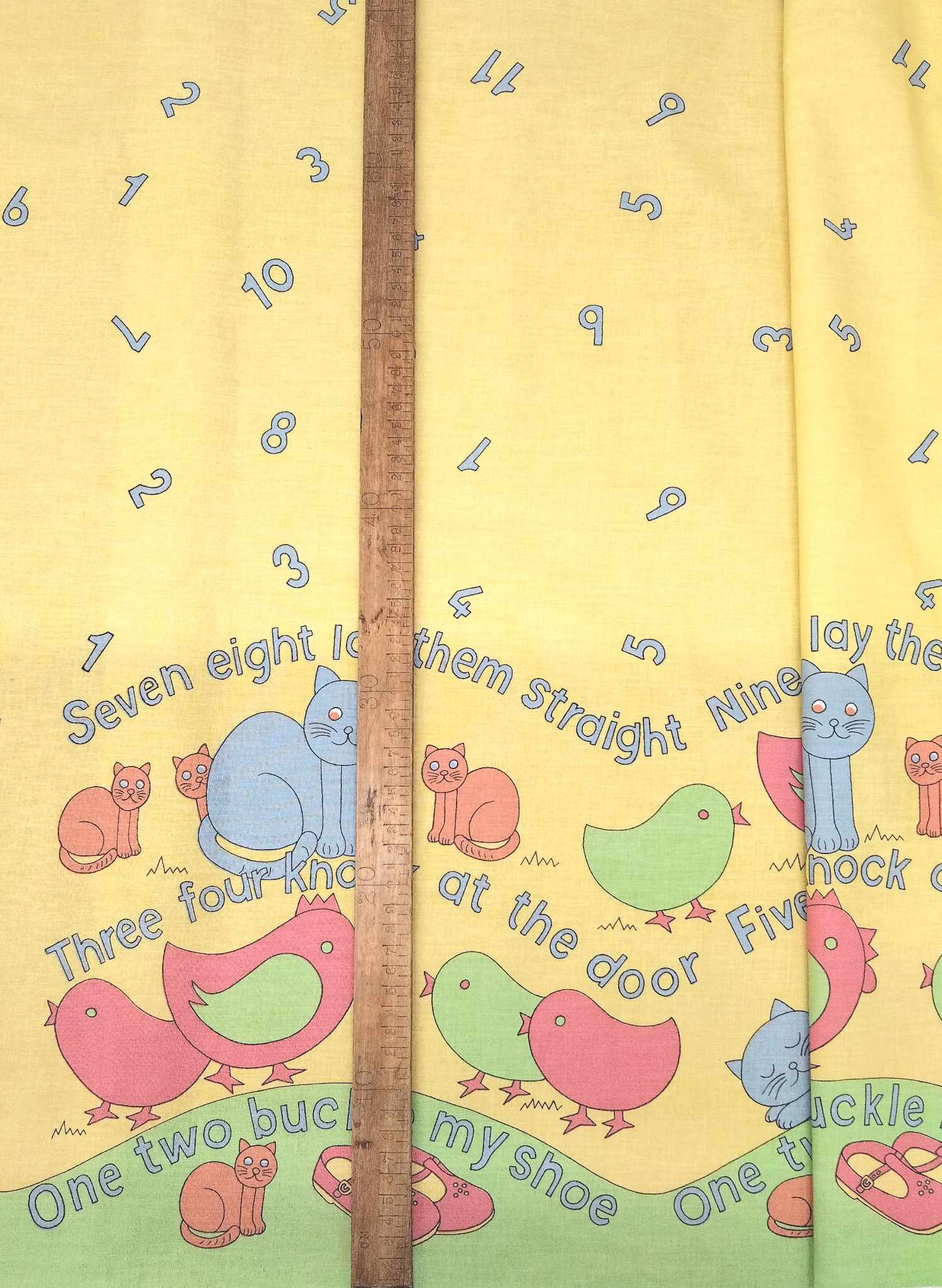 Lemon Buckle My Shoe - Cotton