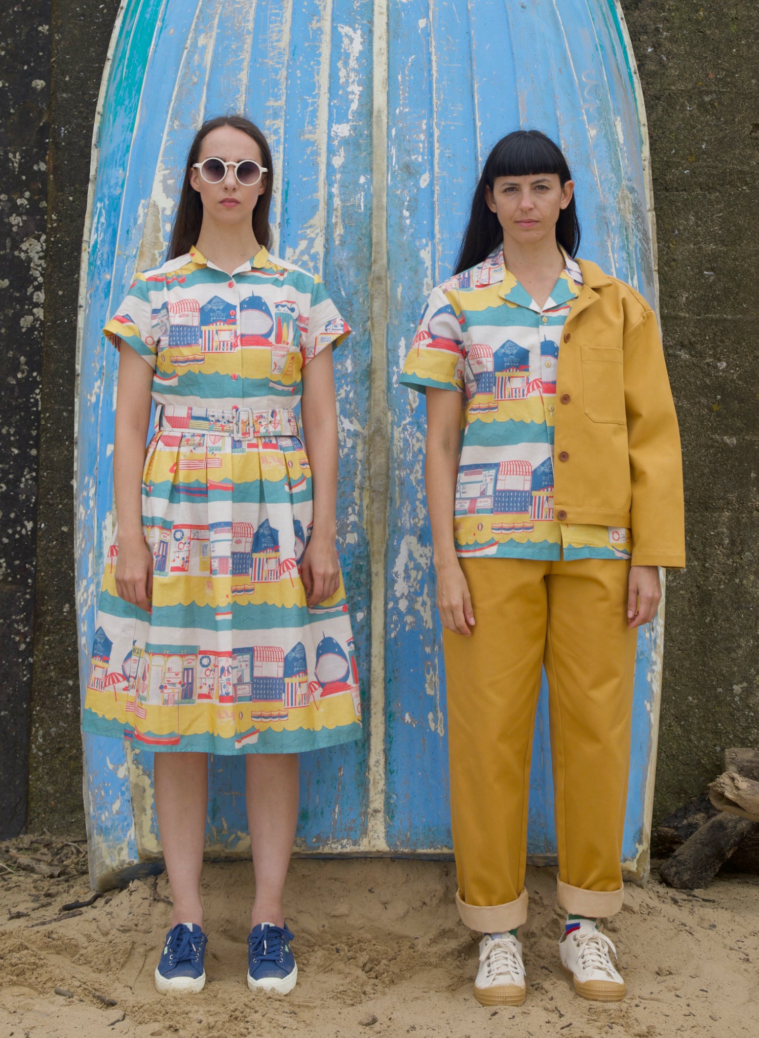 Louise Dress - Multi Beach Local