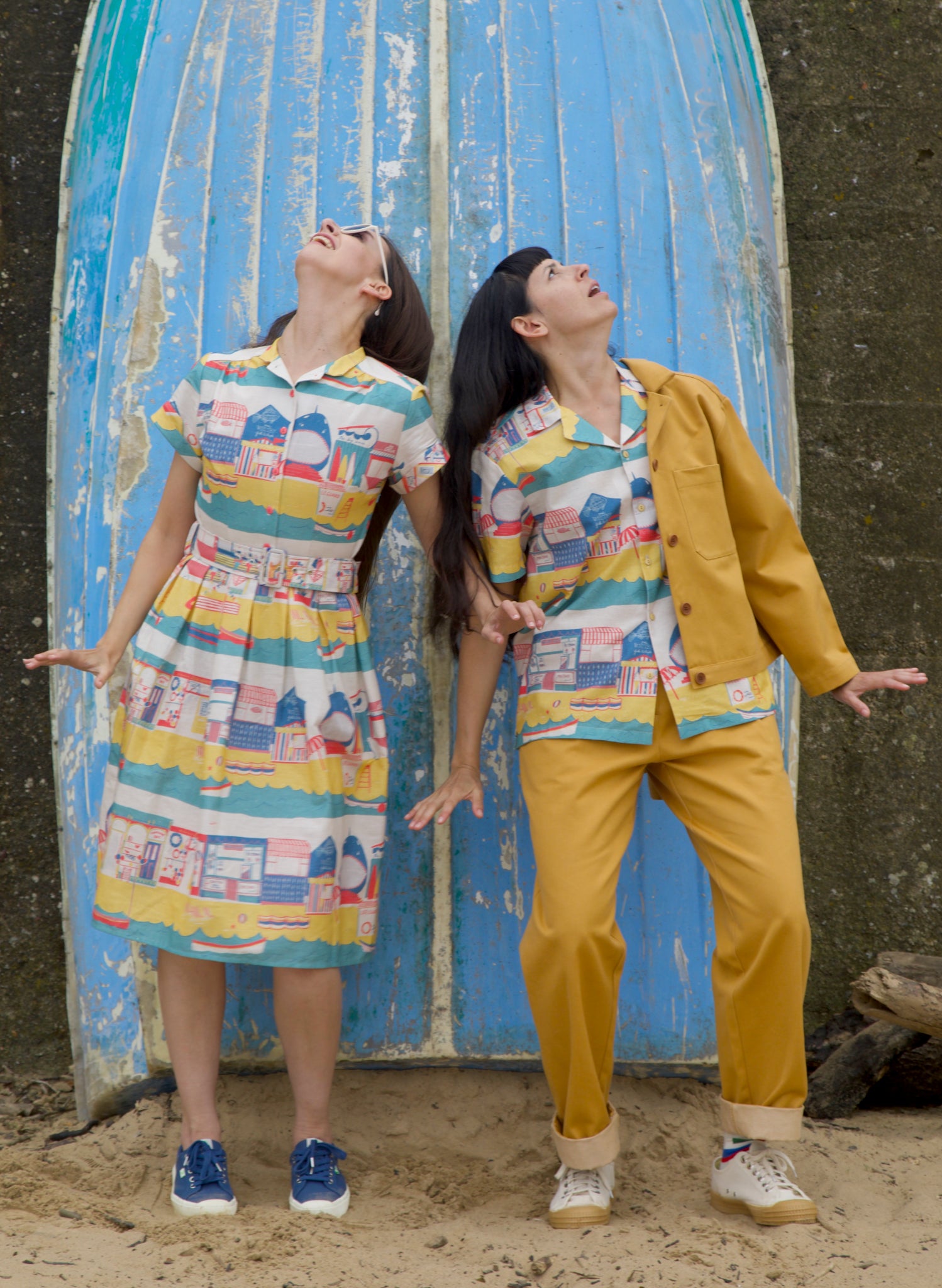 Louise Dress - Multi Beach Local