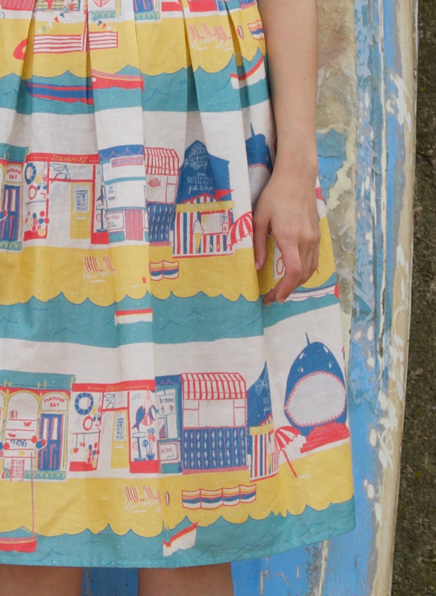 Louise Dress - Multi Beach Local