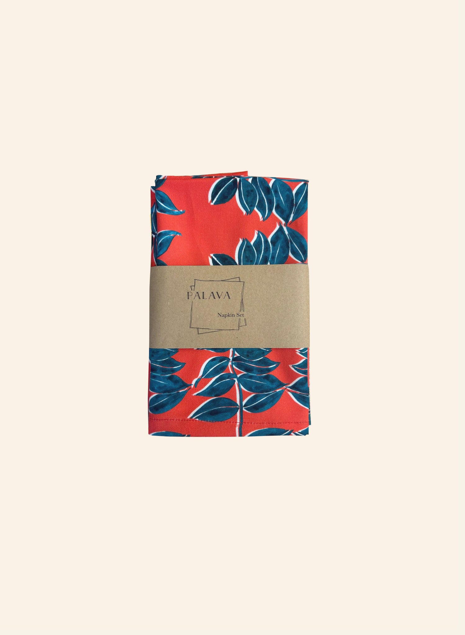 Napkin Set - Red Zebrina