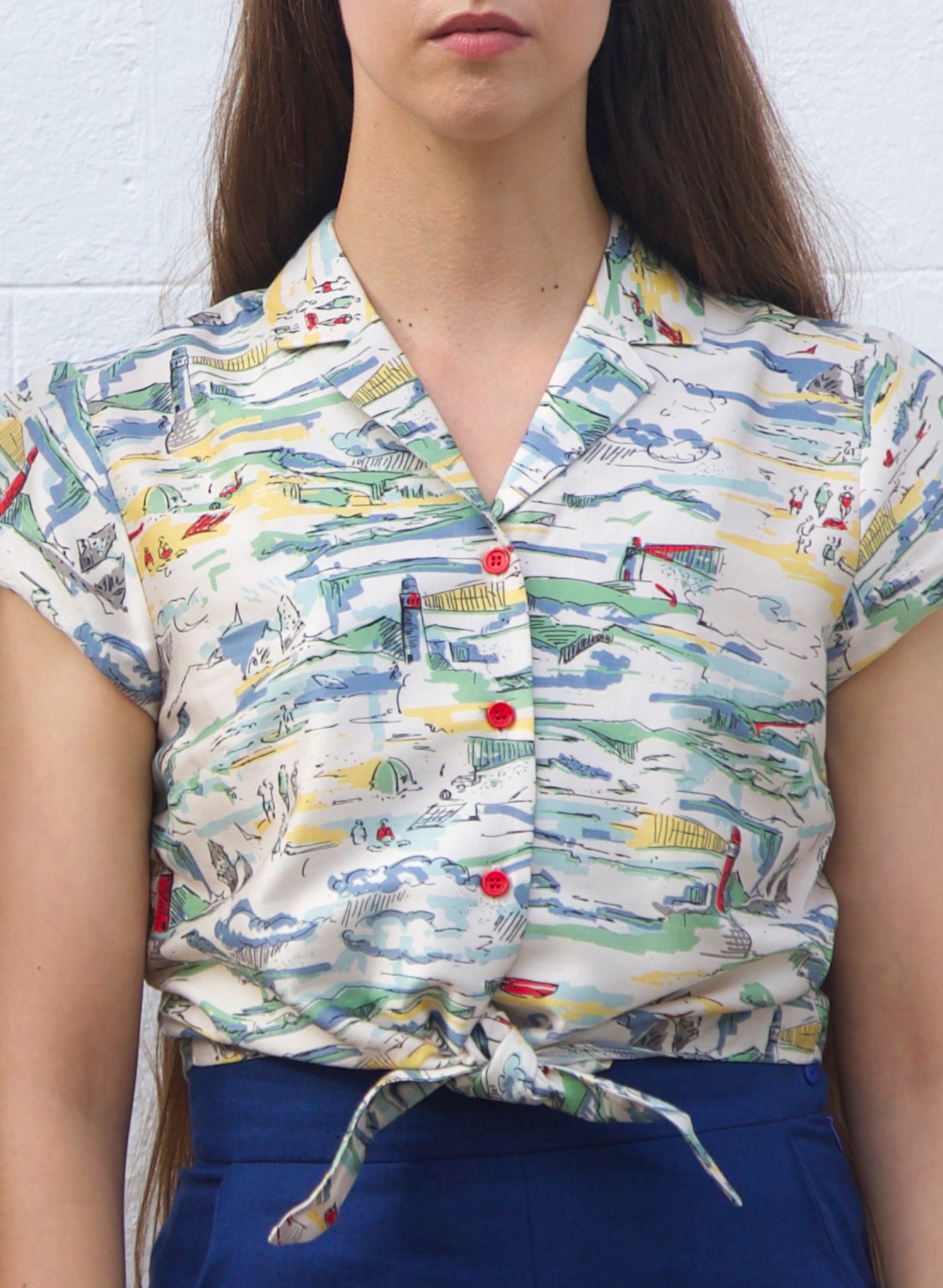 Peggy Top - Ivory Lighthouse