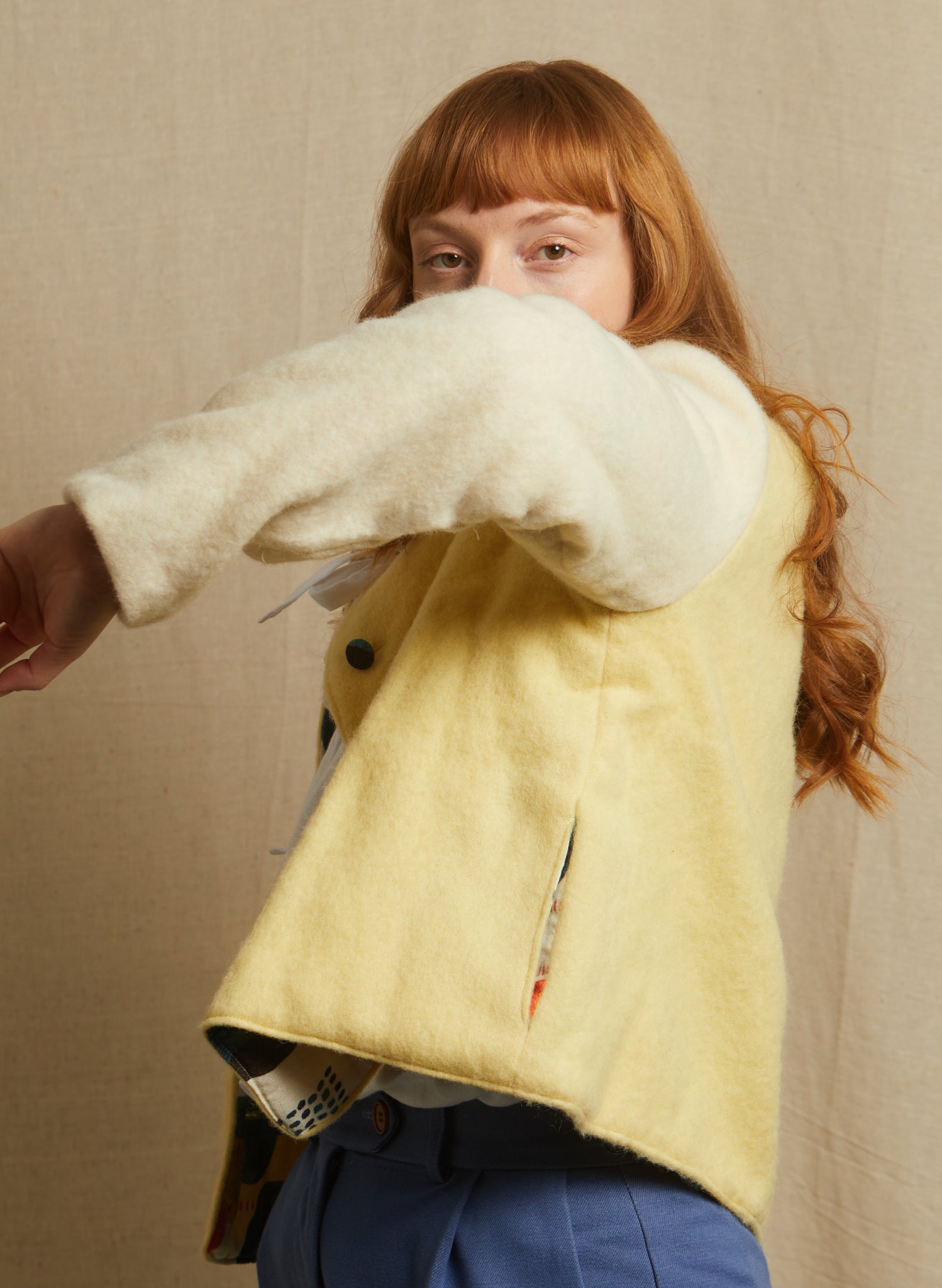 Wool Reversible Coat - No.13