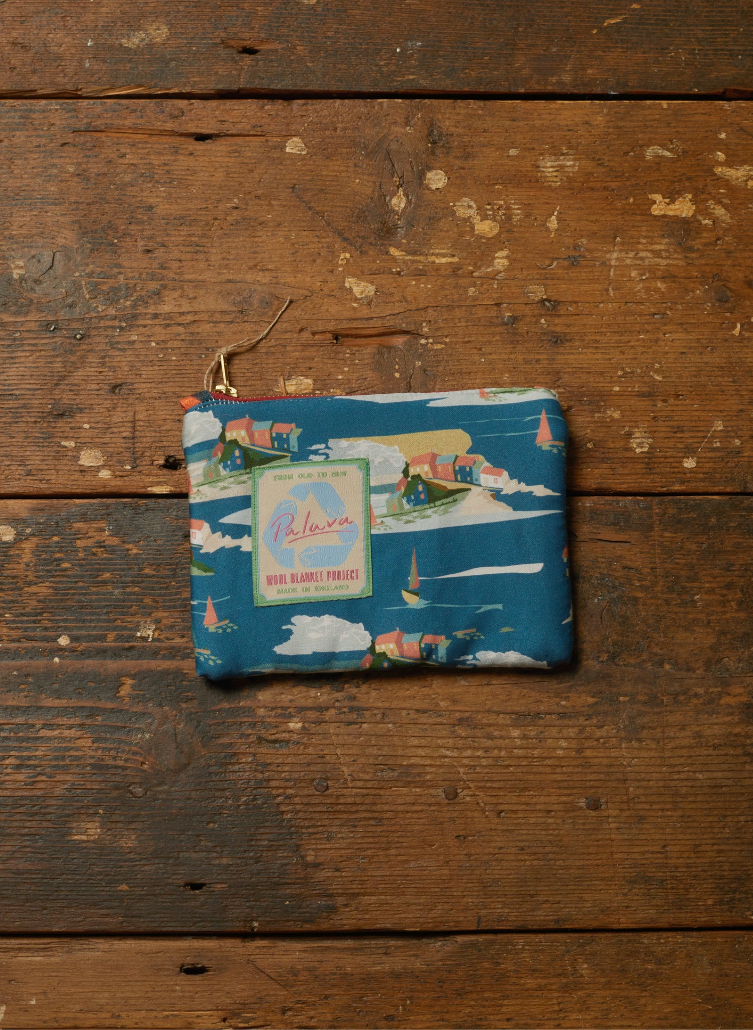 Zip Pouch- Small - Robin Hood's Bay