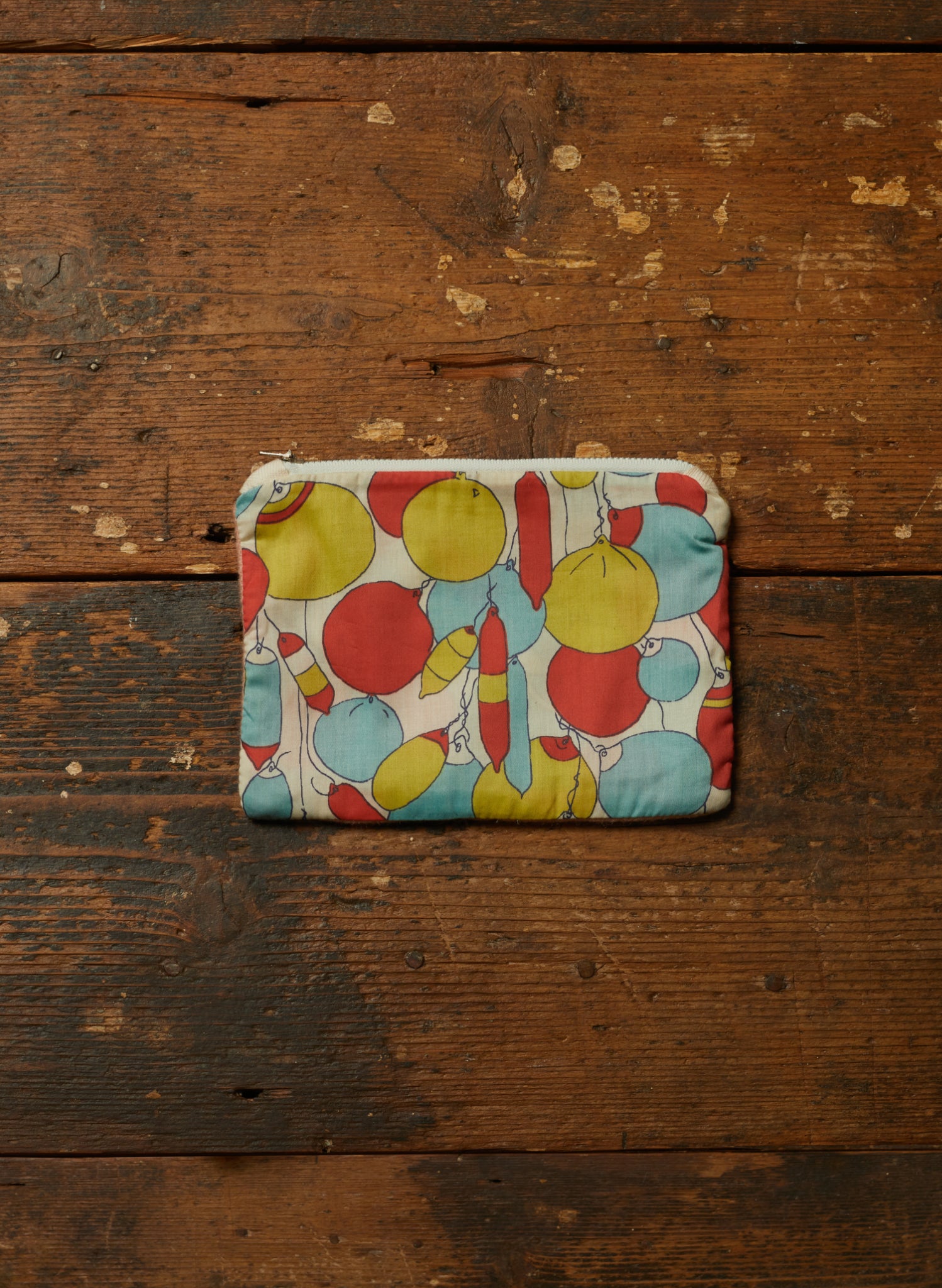 Zip Pouch- Small - Multi Buoys