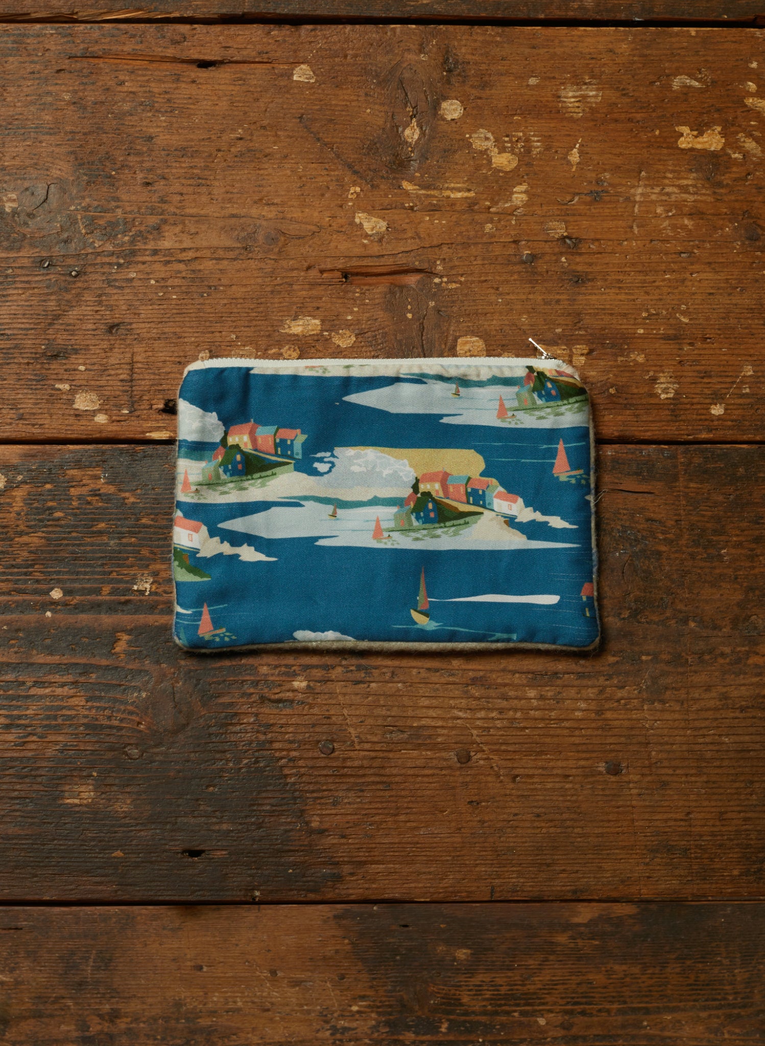 Zip Pouch- Small - Robin Hood's Bay