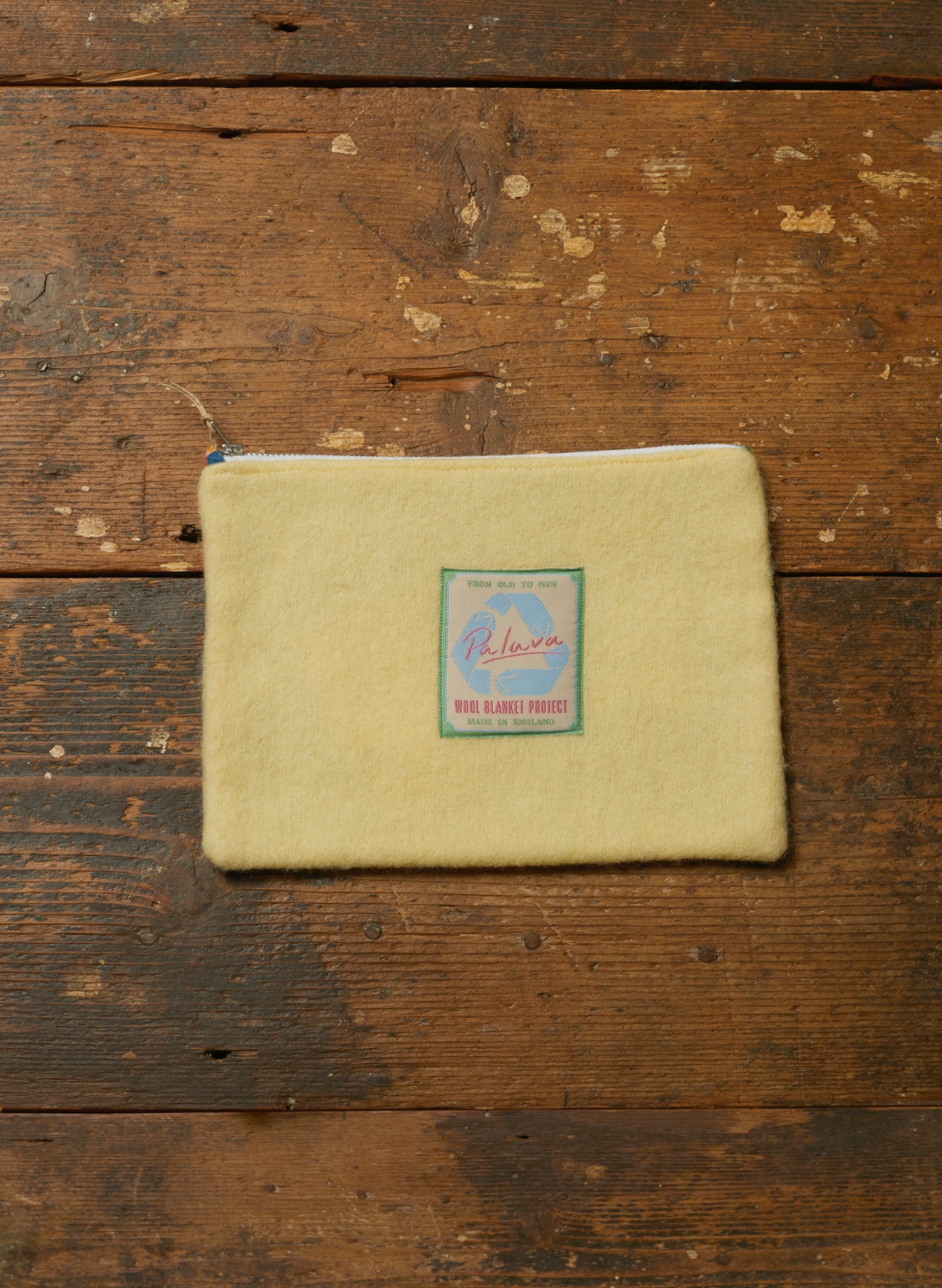 Zip Pouch - Medium - Dark Green Botanical Gardens