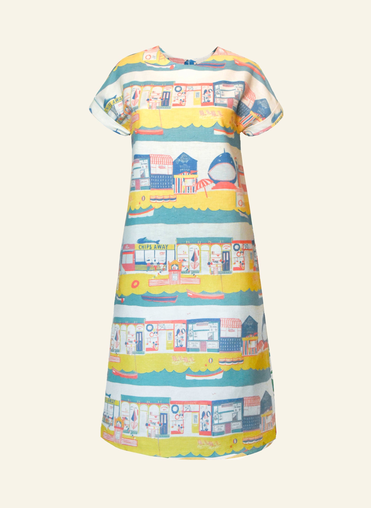Sally Dress - Multi Beach Local