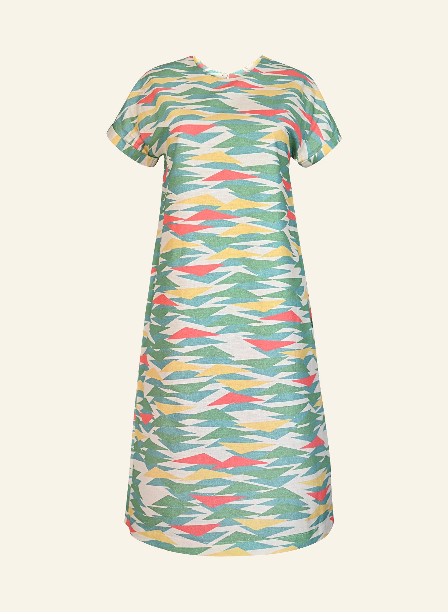 Sally Dress - Multi Sails
