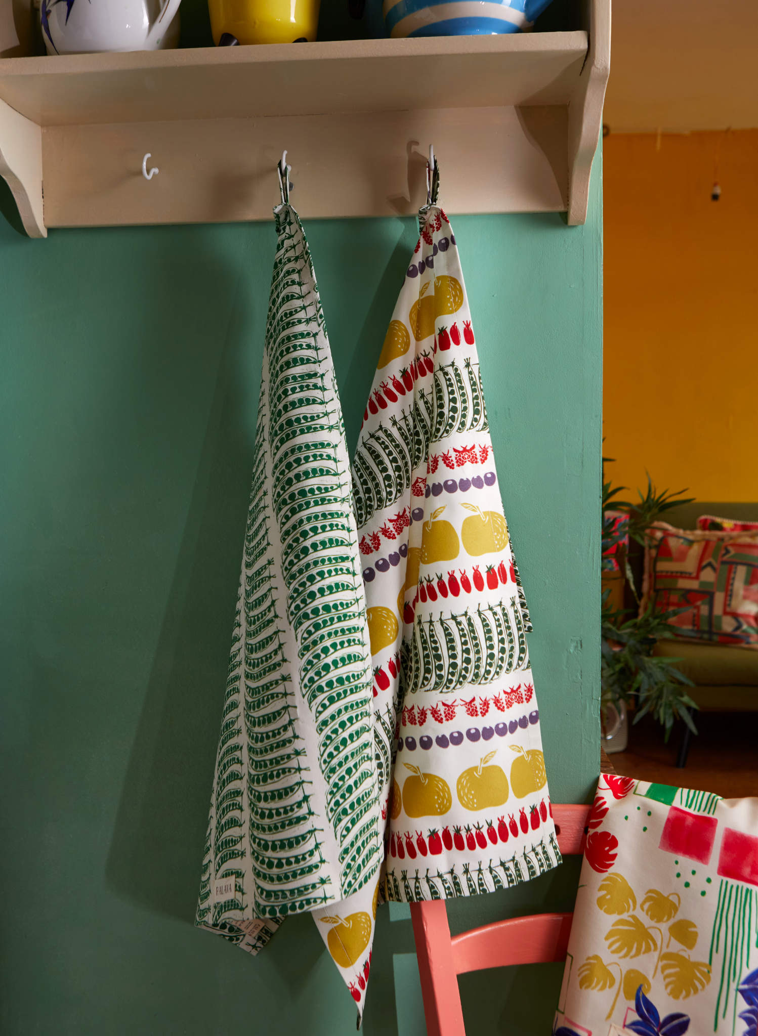 Tea Towel - Green Peas