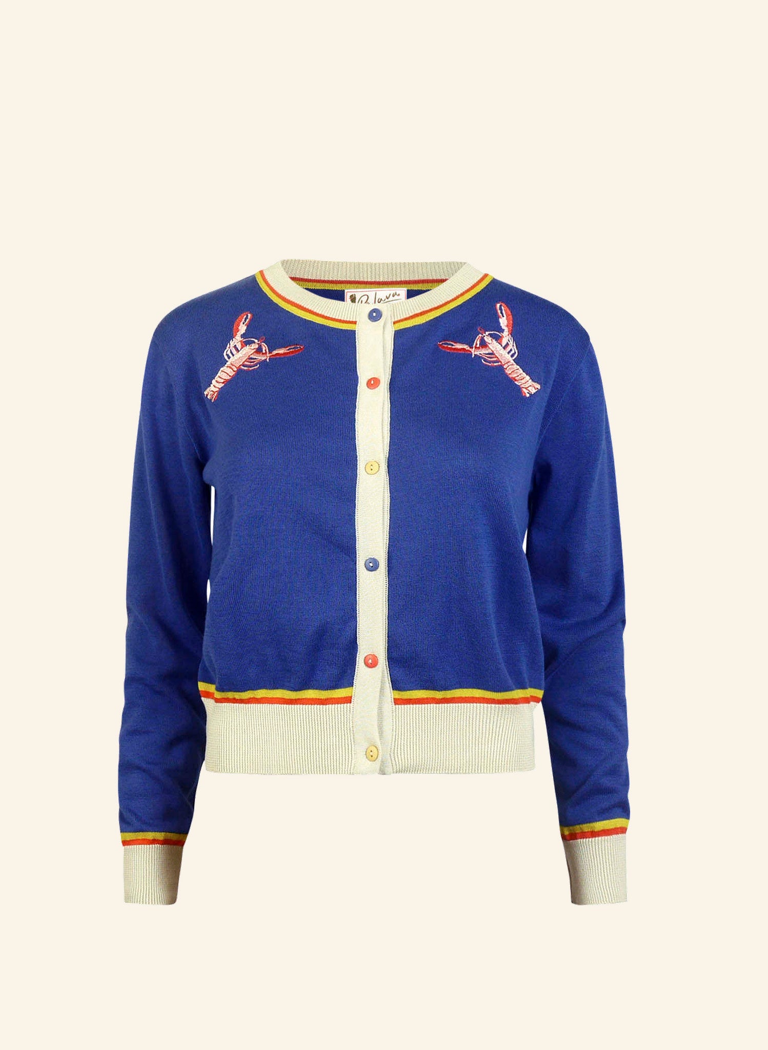 Vera Cardigan - Blue Lobsters