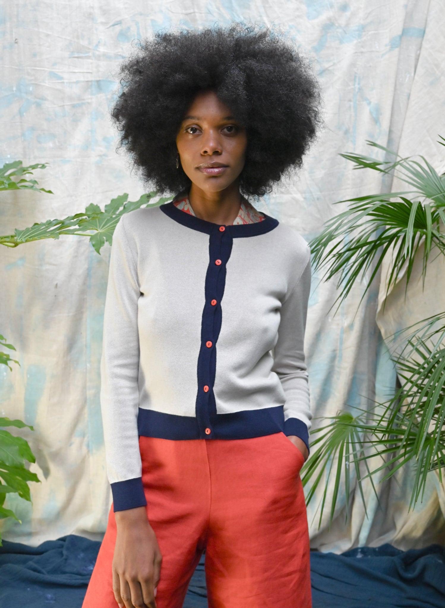 Vera Cardigan - Cream Lighthouse