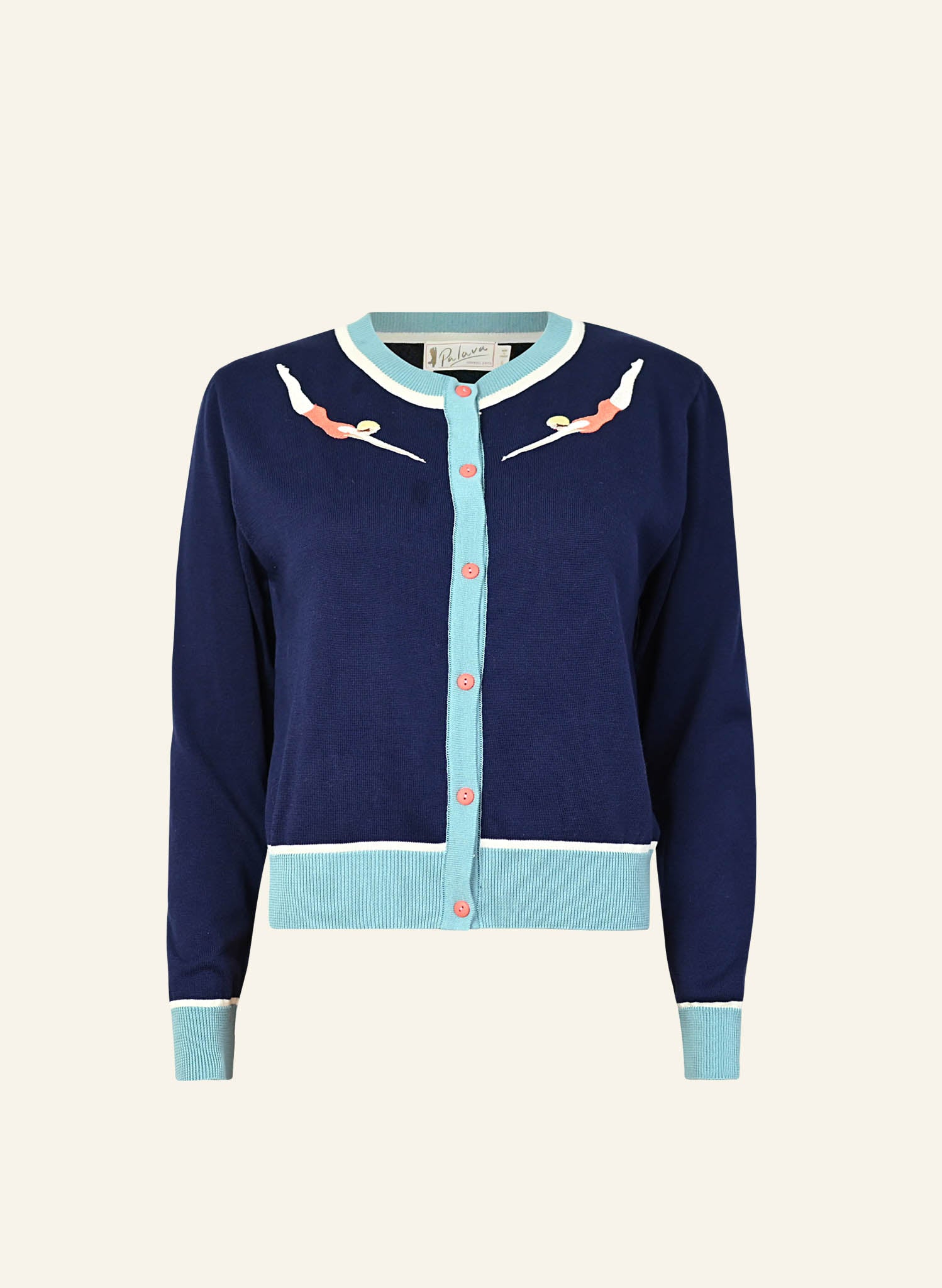 Vera Cardigan - Navy Divers