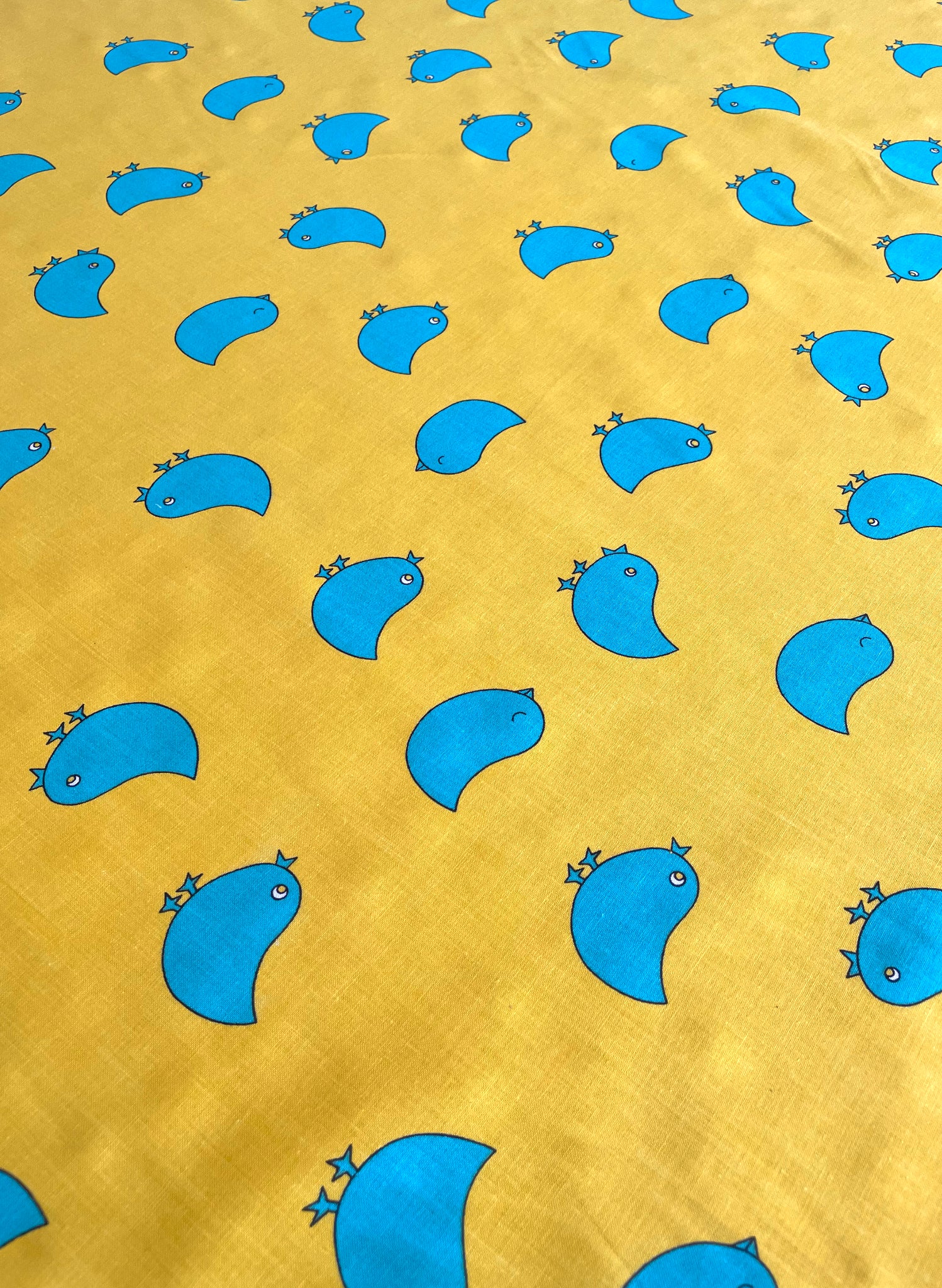 Yellow Chick Fabric - Cotton
